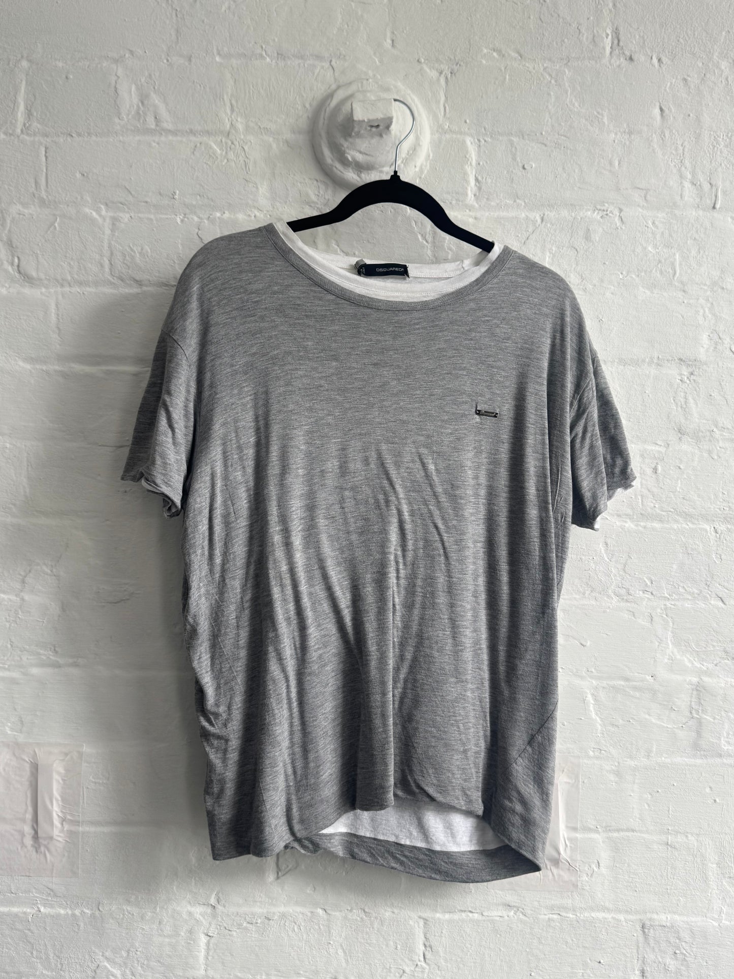 00s DSquared Dual Lined Contrast Tee (S/M)