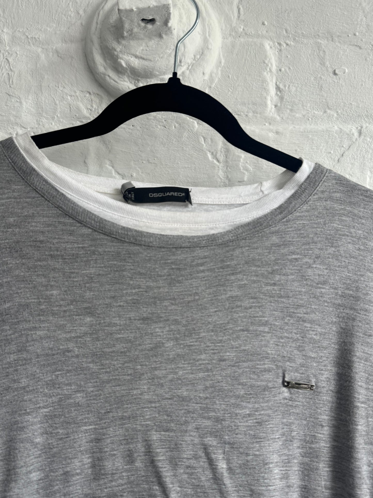 00s DSquared Dual Lined Contrast Tee (S/M)