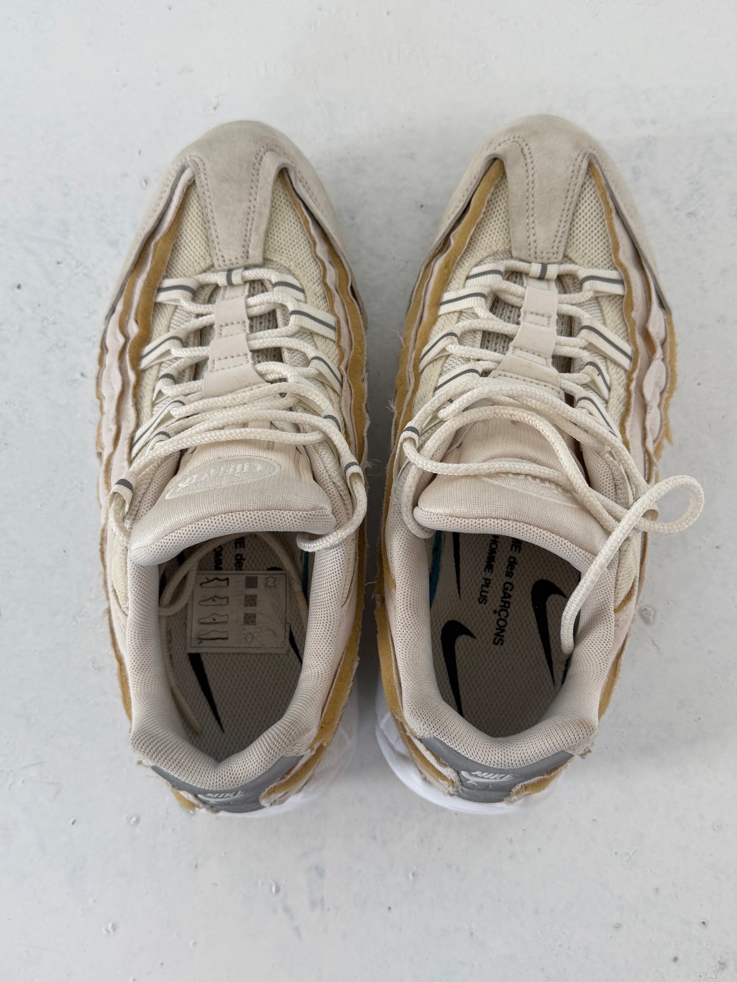 Nike X Comme Des Garçons Homme Plus Air Max 95 White (UK 8)