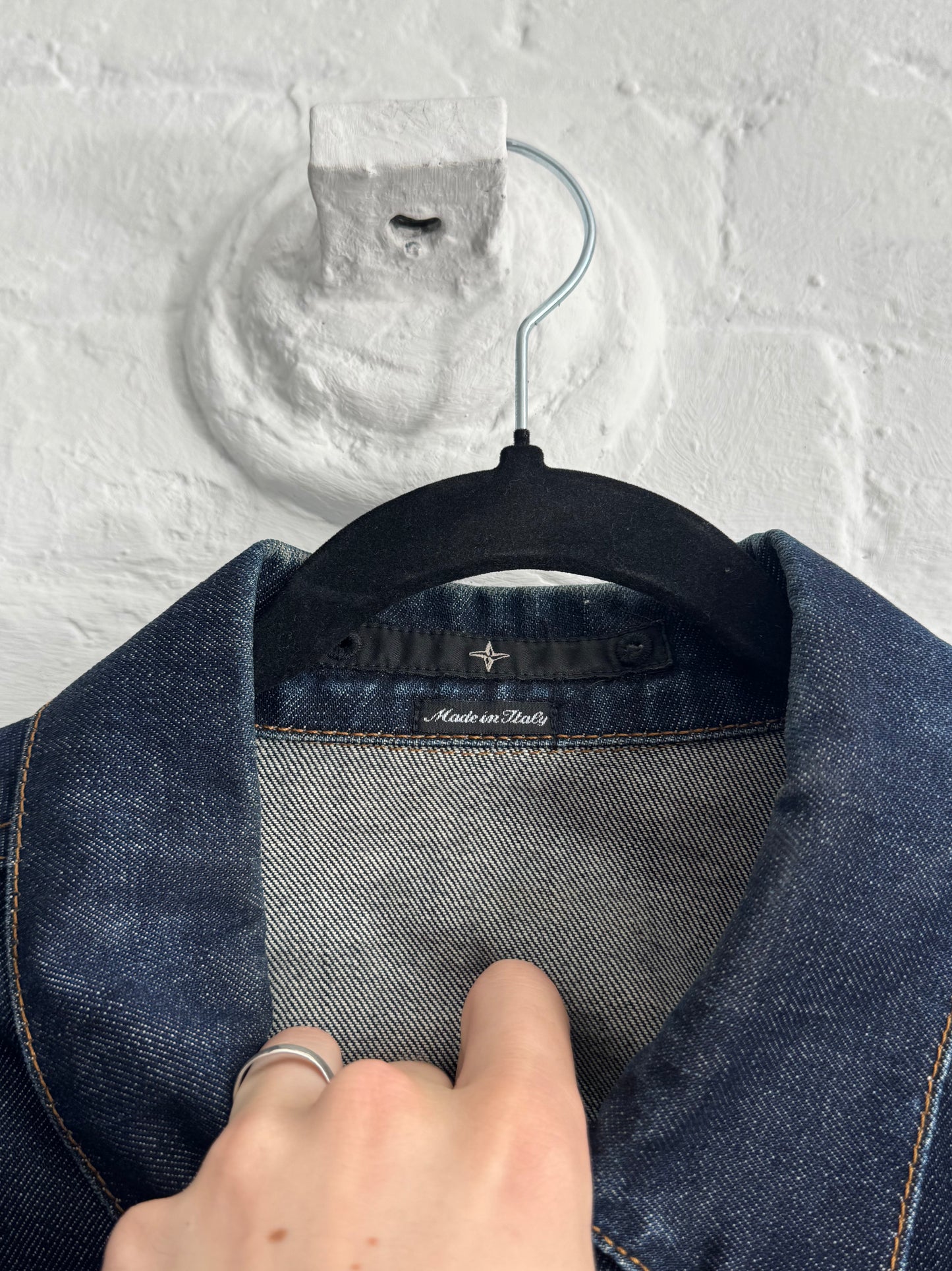 '01 Stone Island Raw Denim Jacket (M)