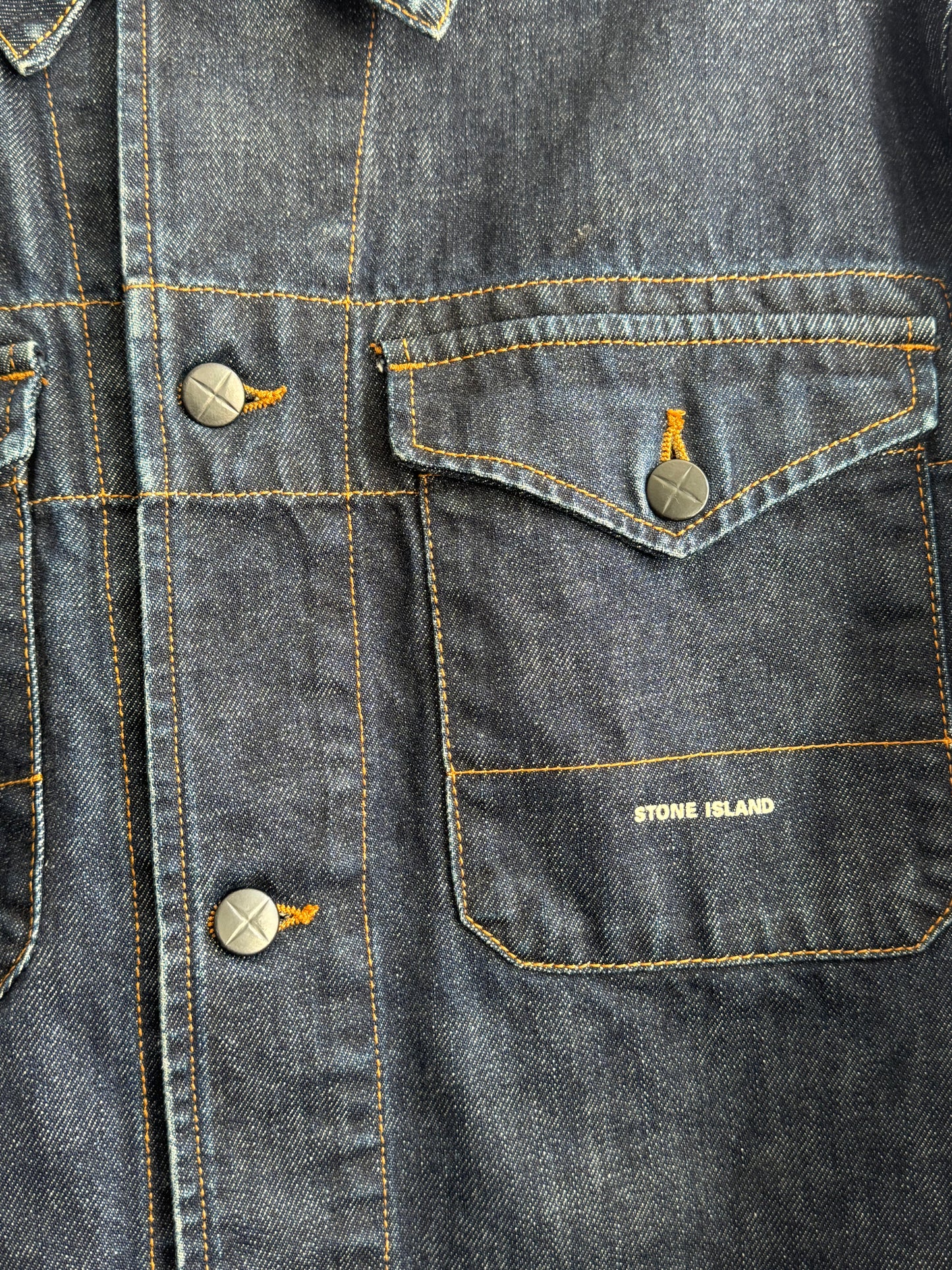 '01 Stone Island Raw Denim Jacket (M)
