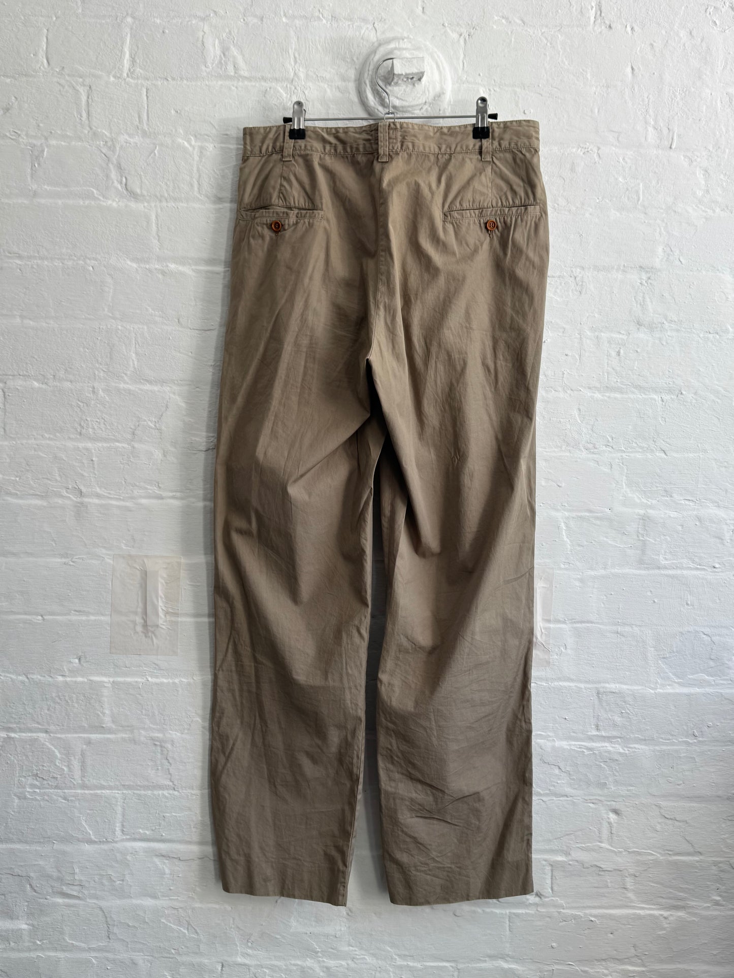 80s CP Company 'Ideas from Massimo Osti' Wide Pleated Trousers (33)
