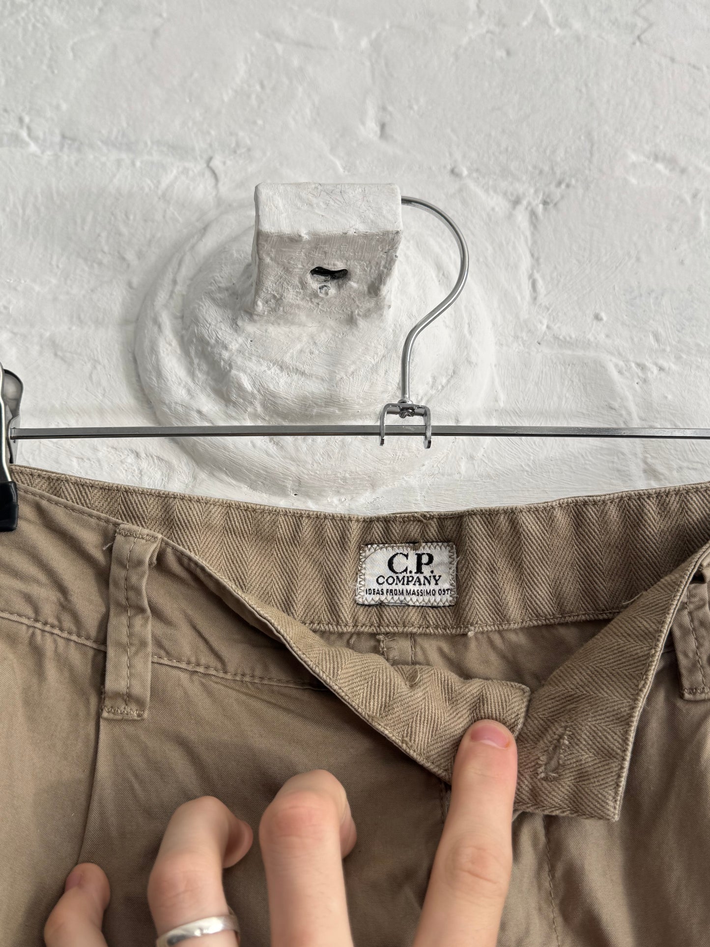 80s CP Company 'Ideas from Massimo Osti' Wide Pleated Trousers (33)
