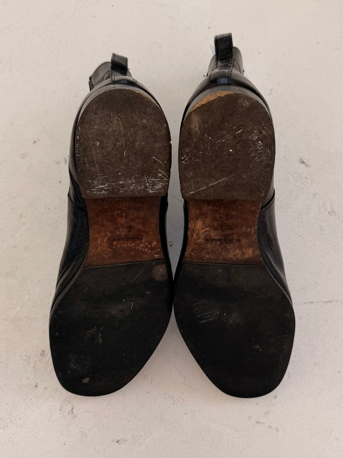 '00s Burberry Prorsum leather Chelsea boots (UK9.5)