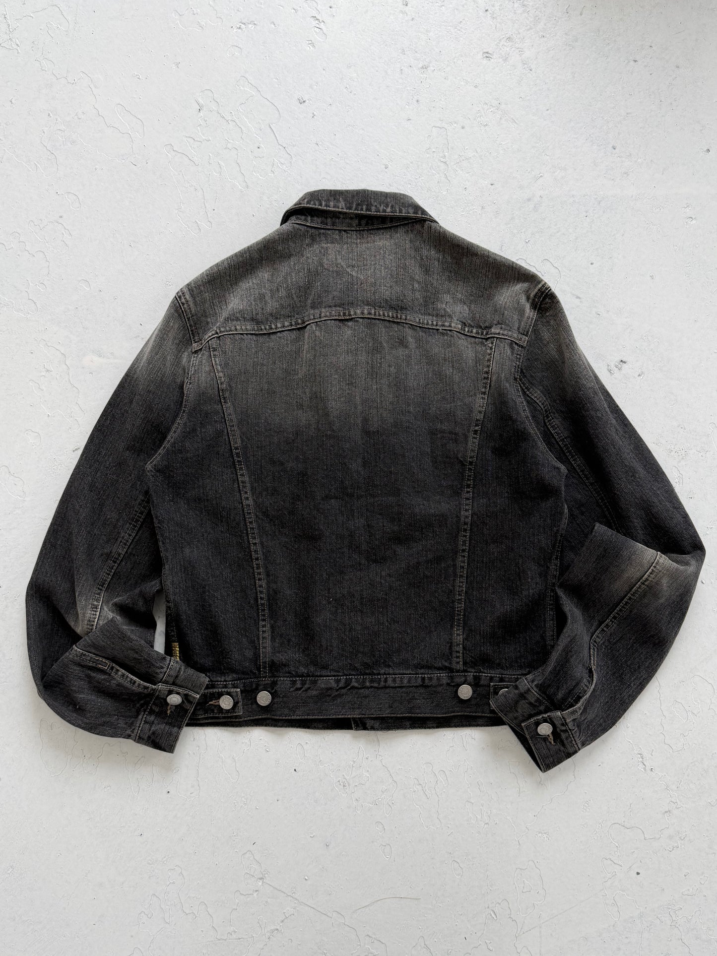 '00s Armani Jeans Denim Trucker Jacket (S)