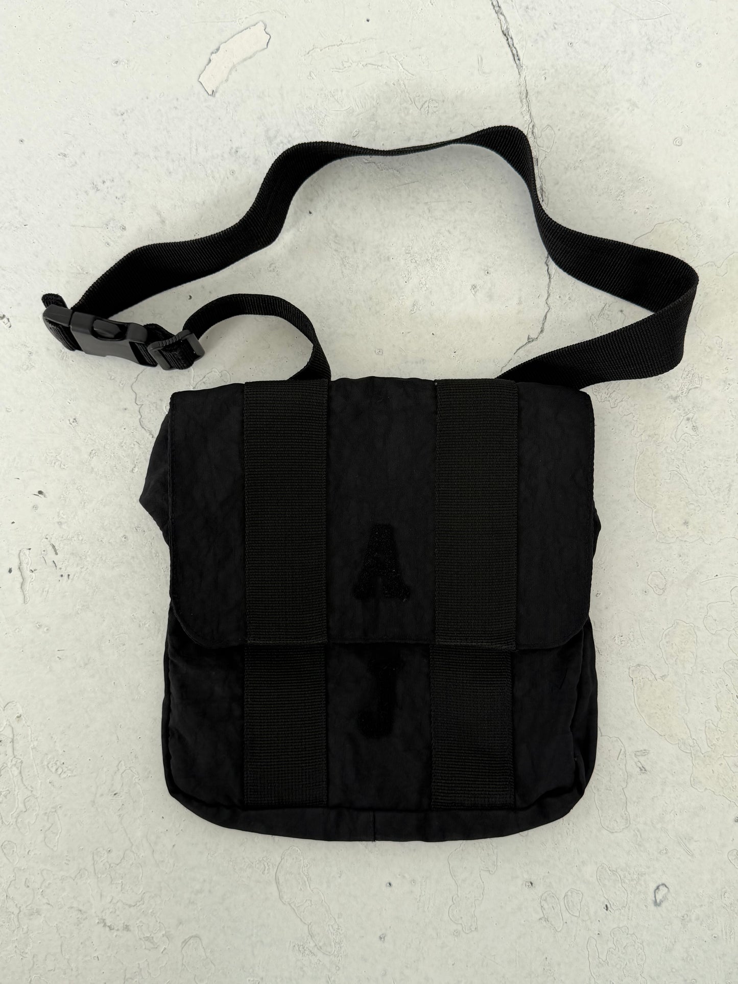 00s Armani Jeans Spellout Side Bag