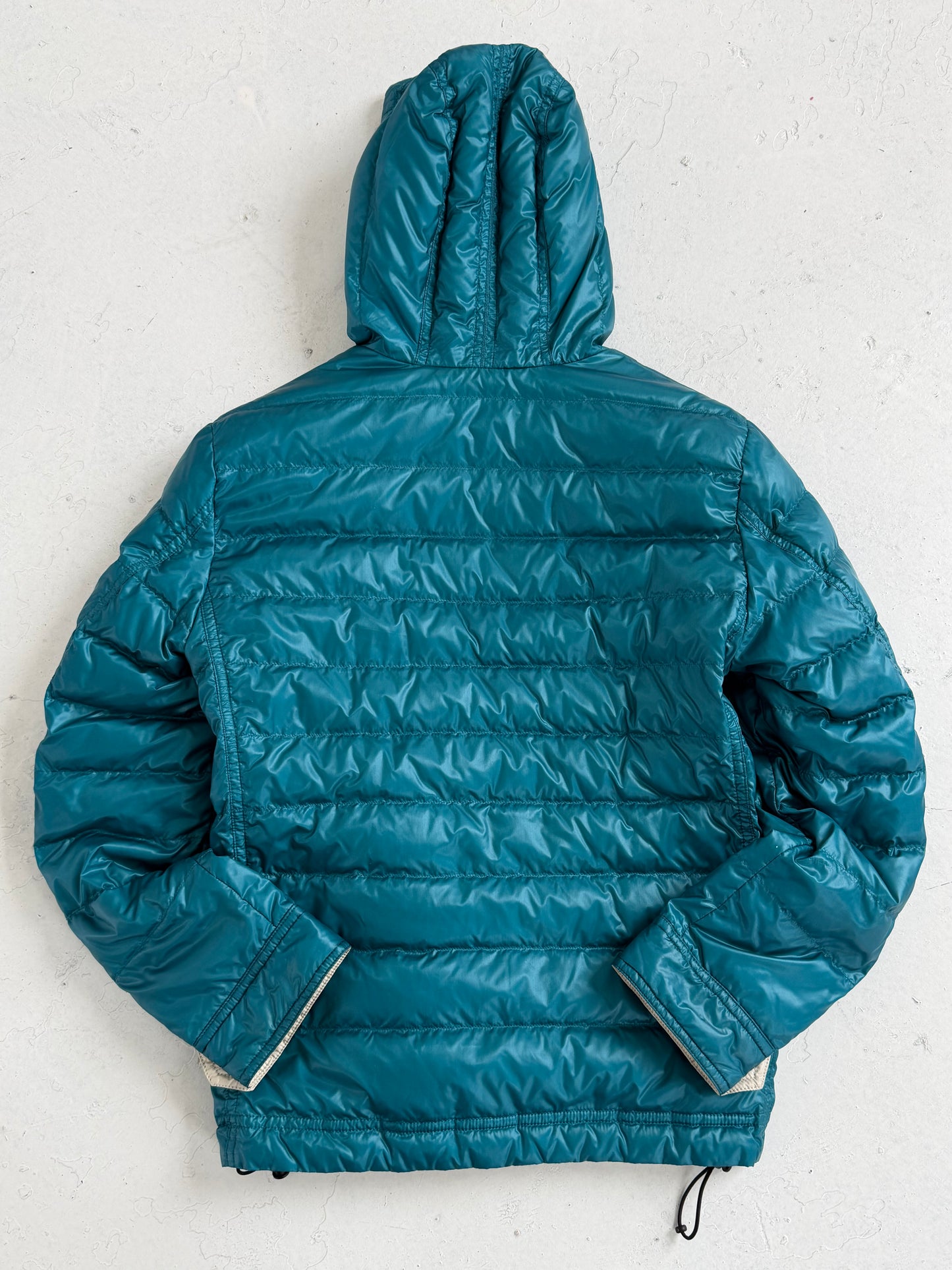 '00s Burberry Black Label Reversible Down Puffer Jacket (M)