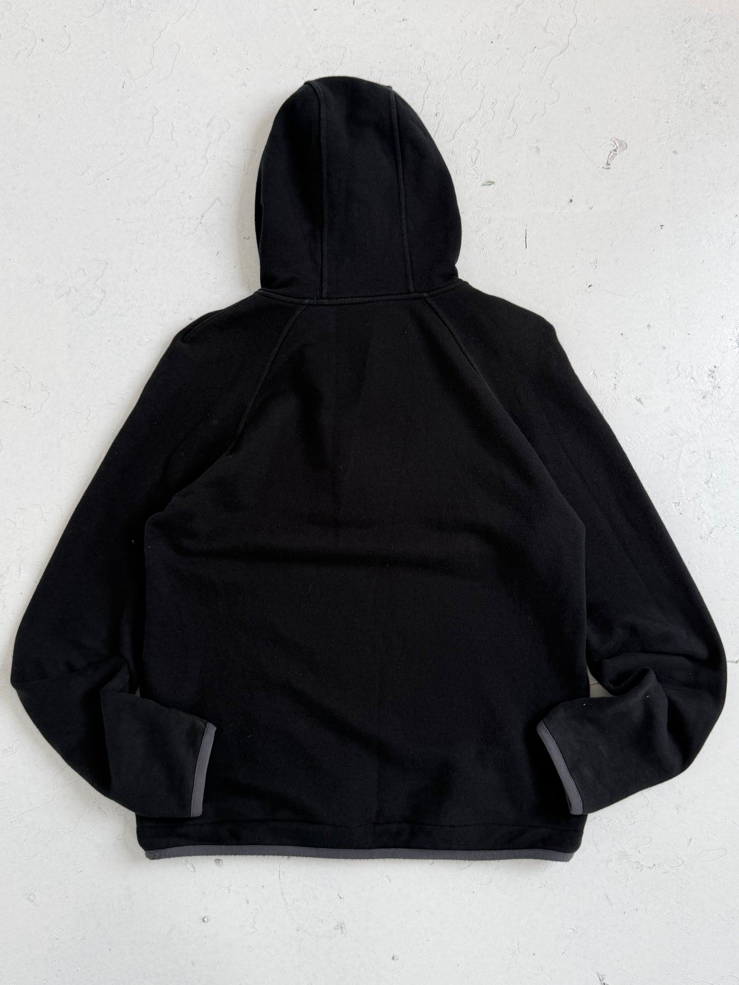 '00s Prada Sport Contrast Piping Quarter Zip Hoodie (S)
