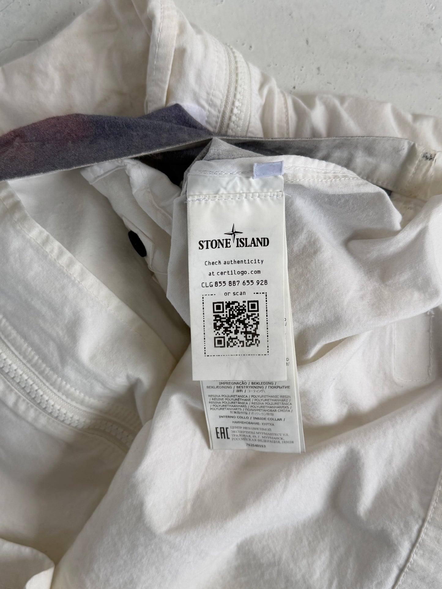 '22 Stone Island X Supreme Mona Lisa Cordura Jacket (M)