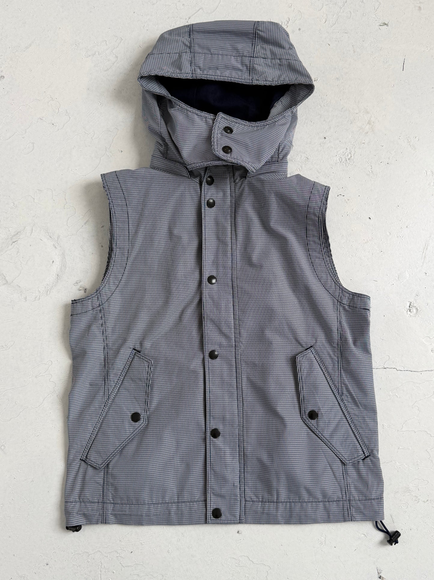 00s Burberry Black Label Gingham Plaid Gilet (M)