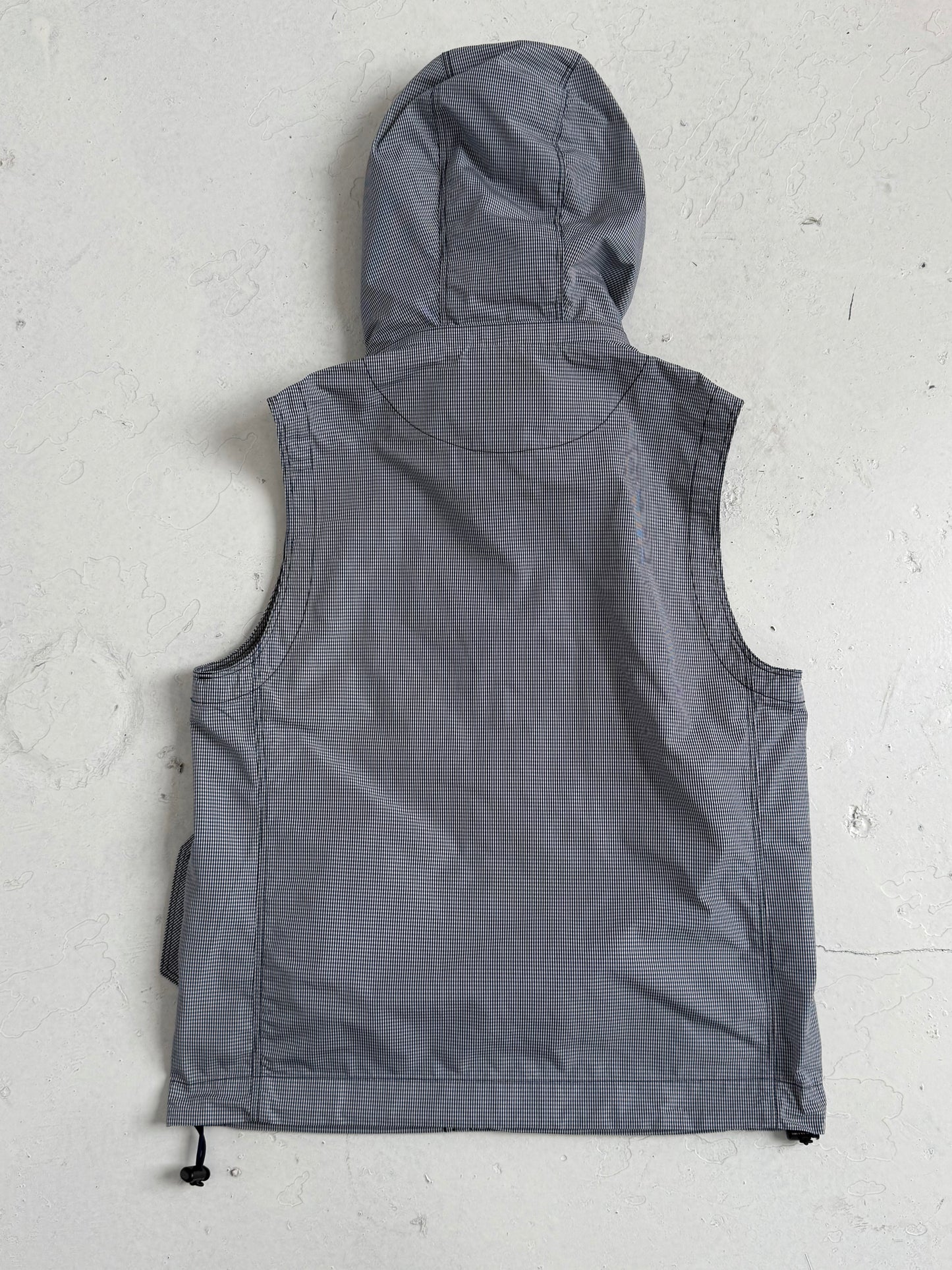 00s Burberry Black Label Gingham Plaid Gilet (M)