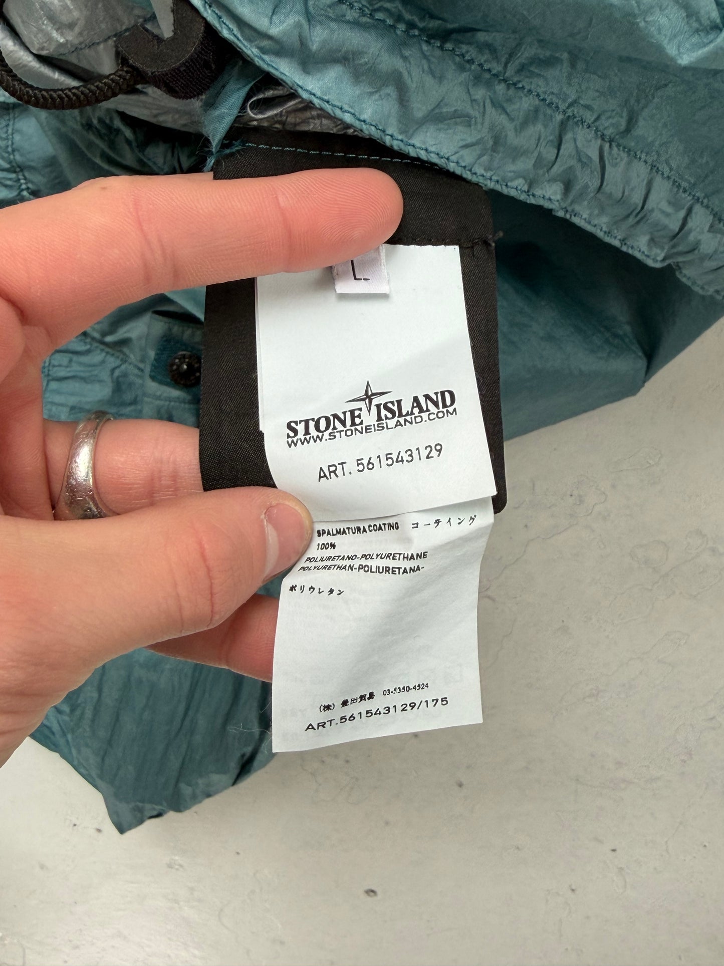 '14 Stone Island Lamy Special Treatment Jacket (L)