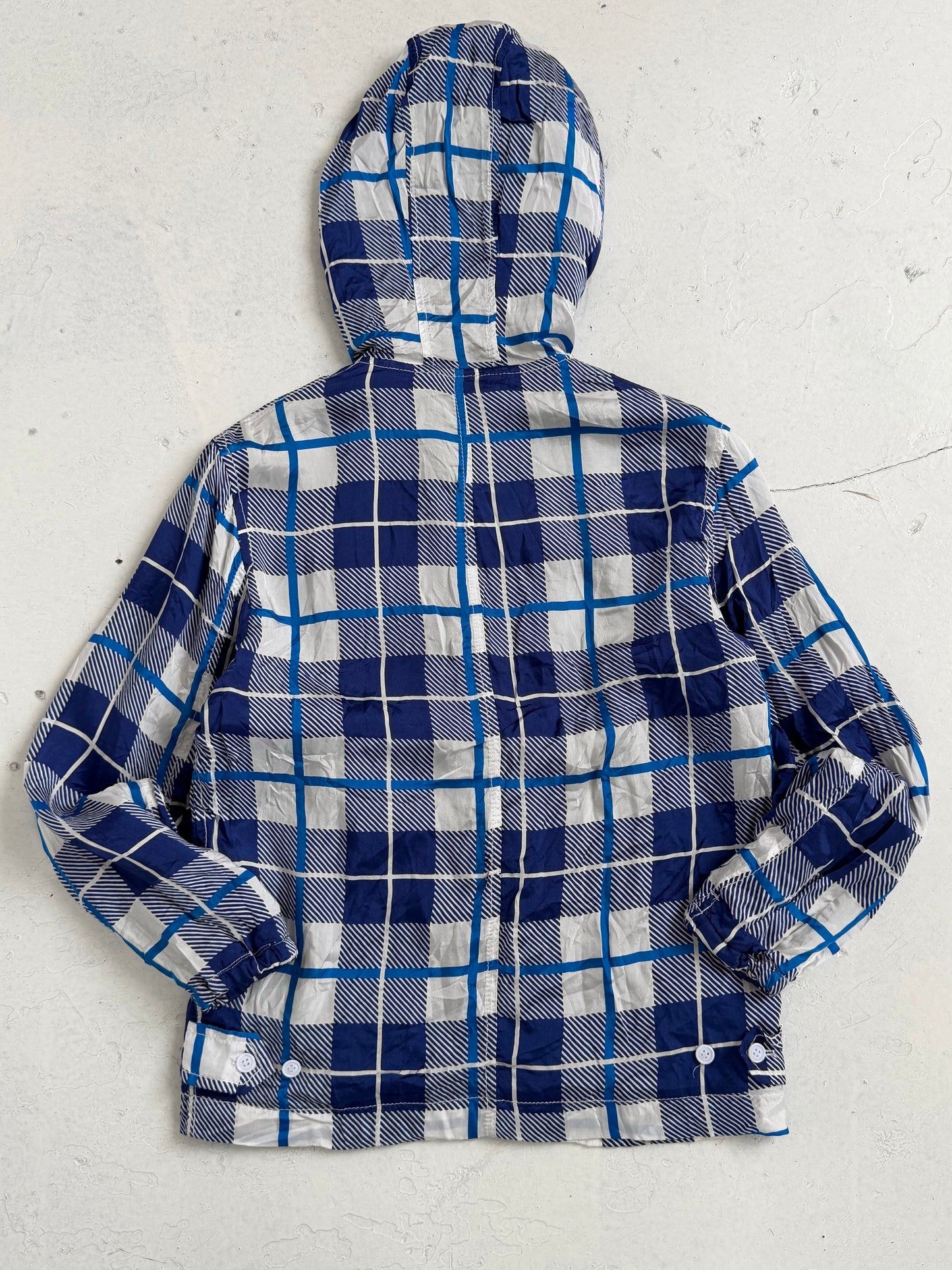 00s Comme Des Garcons SHIRT Plaid Windbreaker (S)