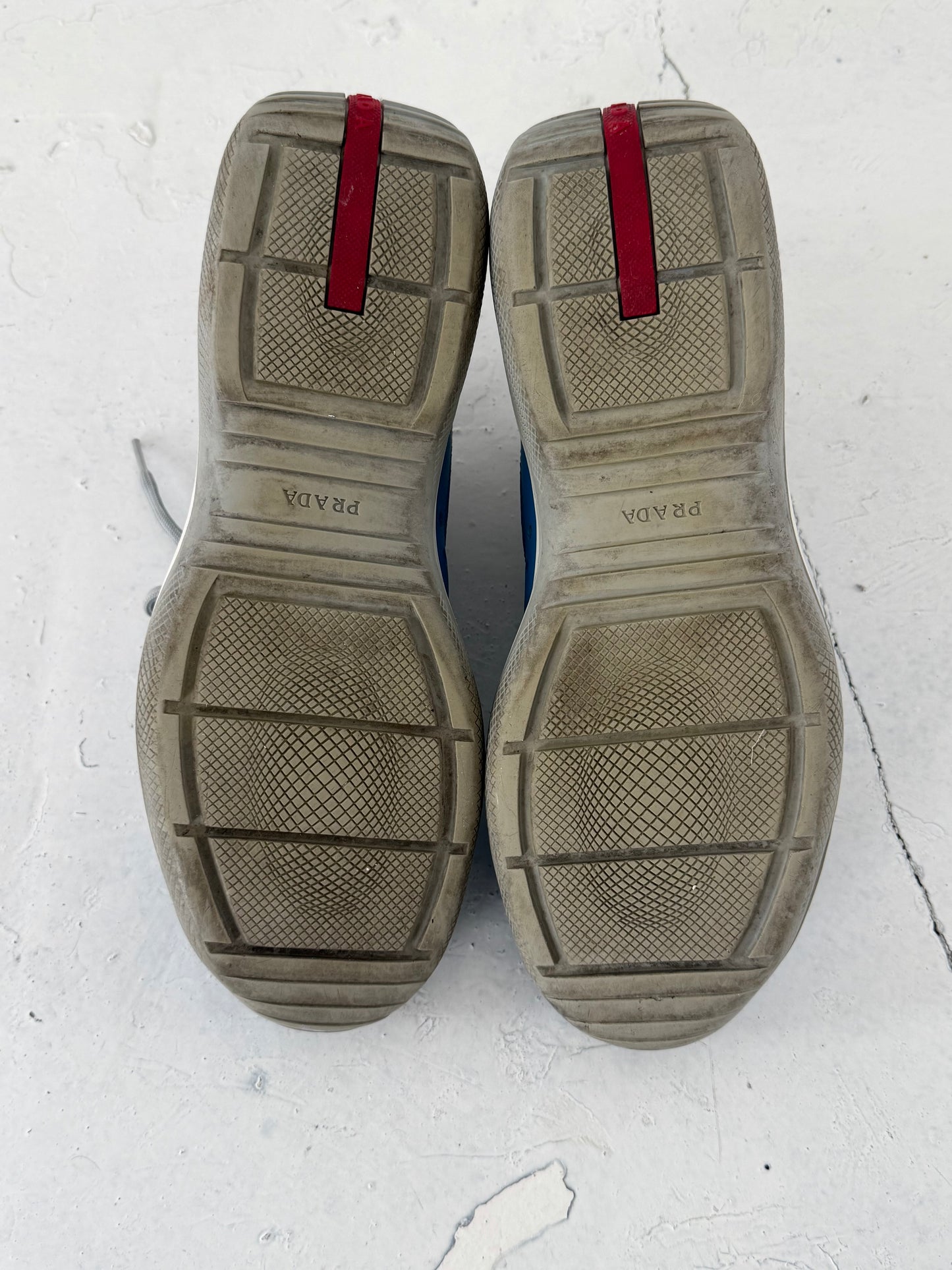 '00s Prada Americas Cup Leather Sneakers (10)