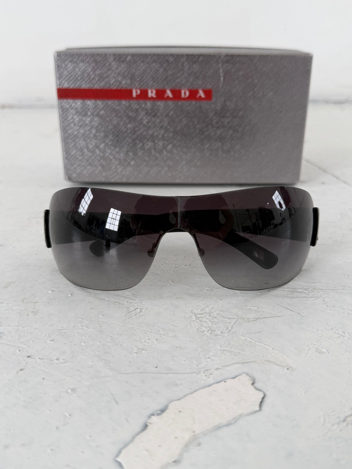 '00s Prada Sport Wraparound Sunglasses