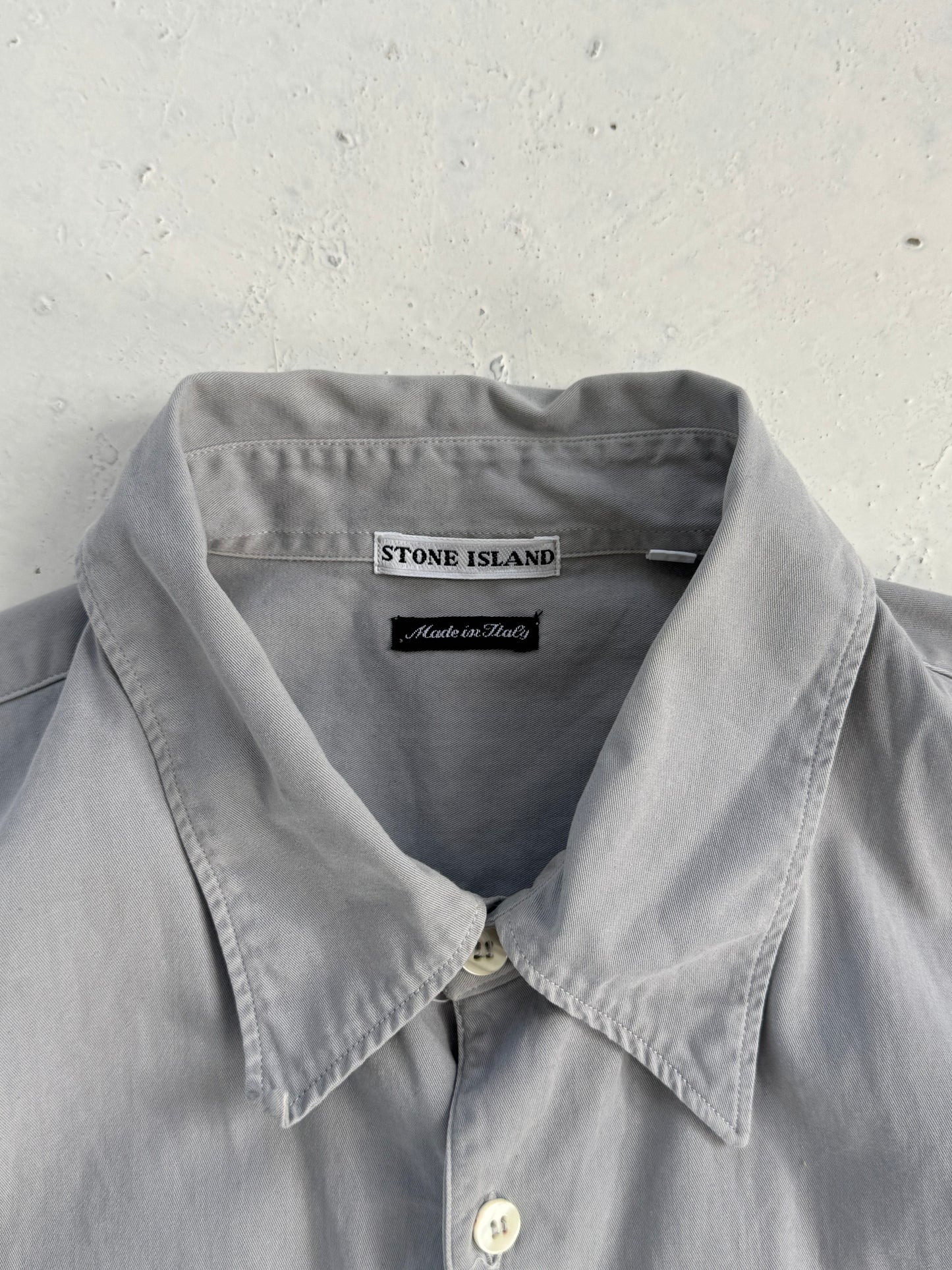 '02 Stone Island Cotton Worker Shirt (L)