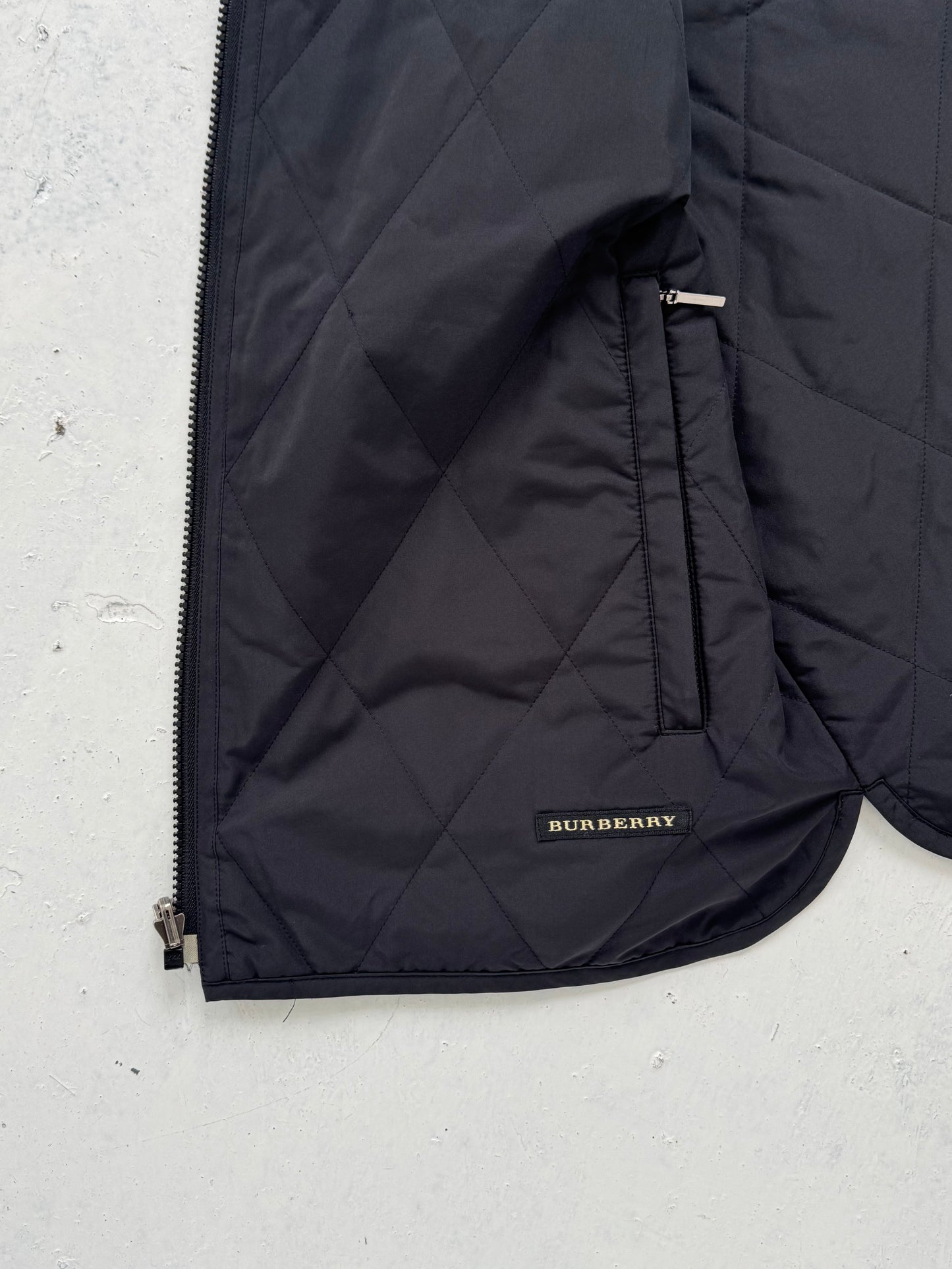 Burberry Golf Reversible Nova Check Nylon Gilet (M)