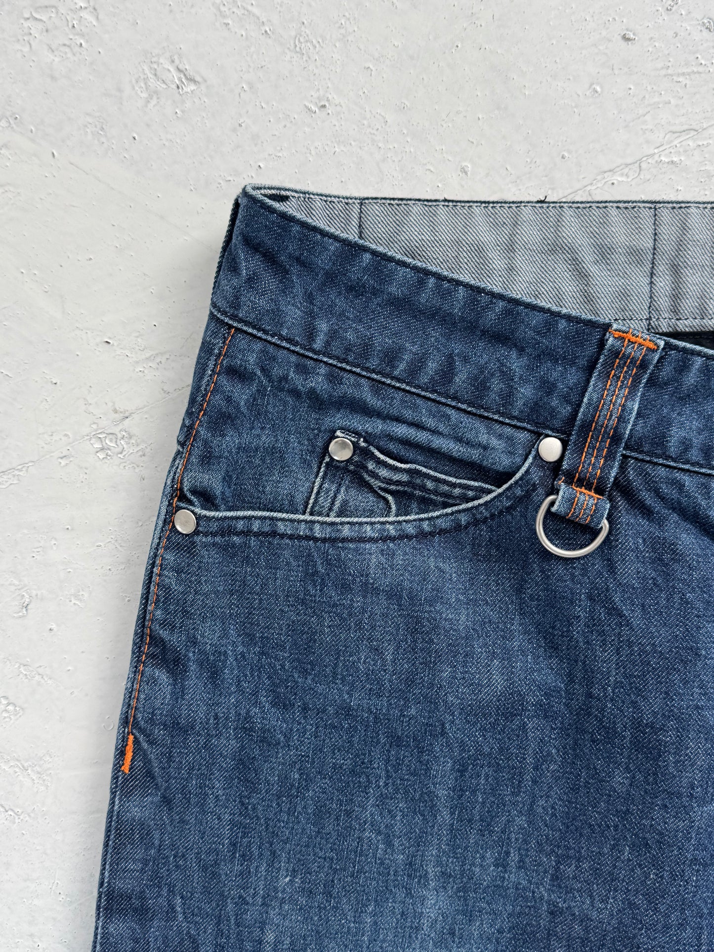 '07 Y3 Straight Leg Belt Loop Jeans (30)