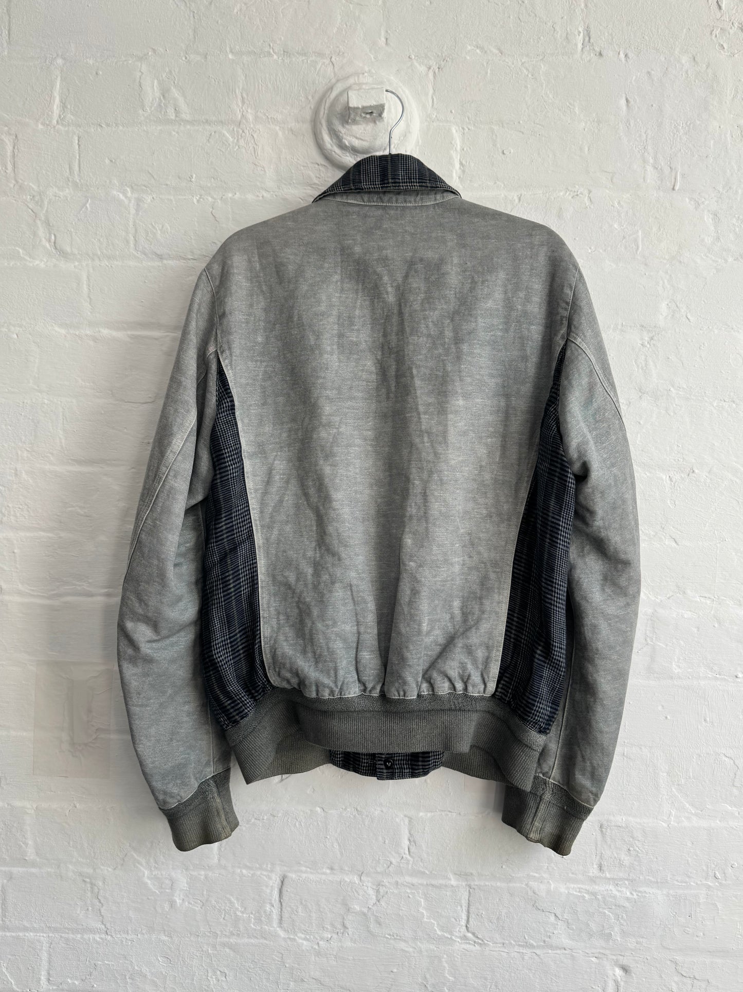 '05 CP Company Heritage Plaid Baseball Jacket (M)