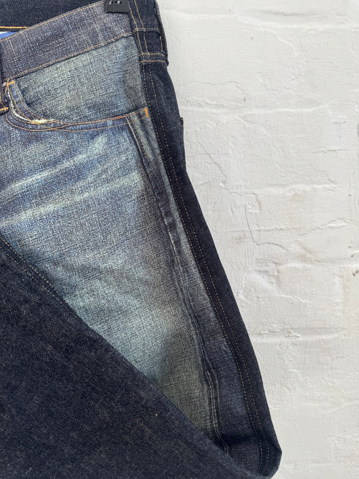 '09 Levis X Junya Watanabe Digital Printed Raw Denim Jeans (32)