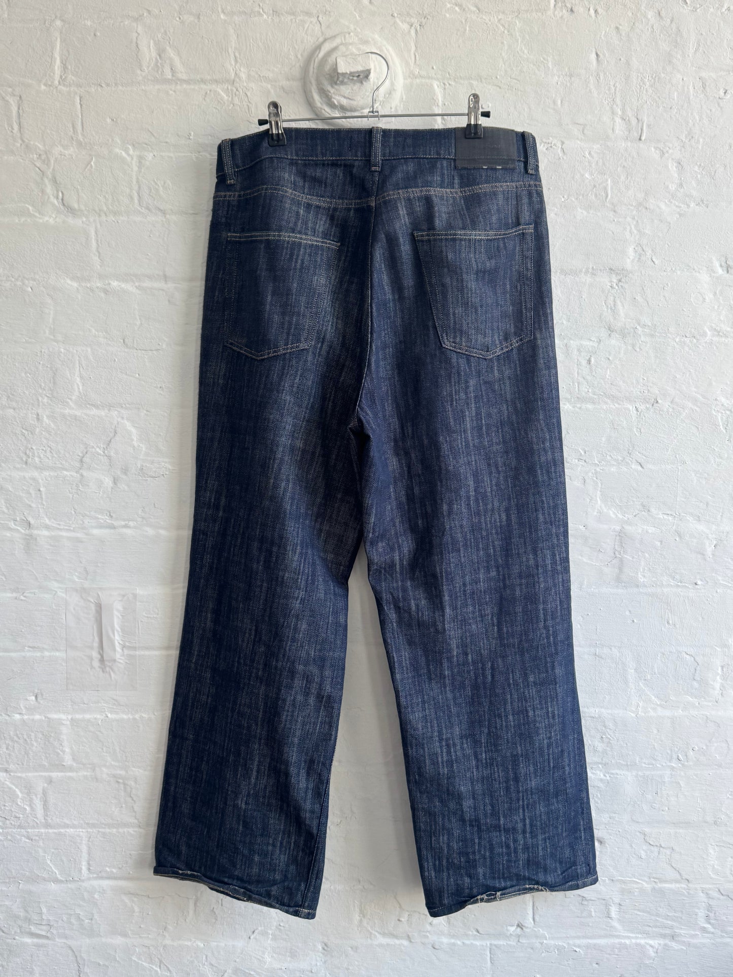 Our Legacy Vast Cut Raw Denim Jeans (34)