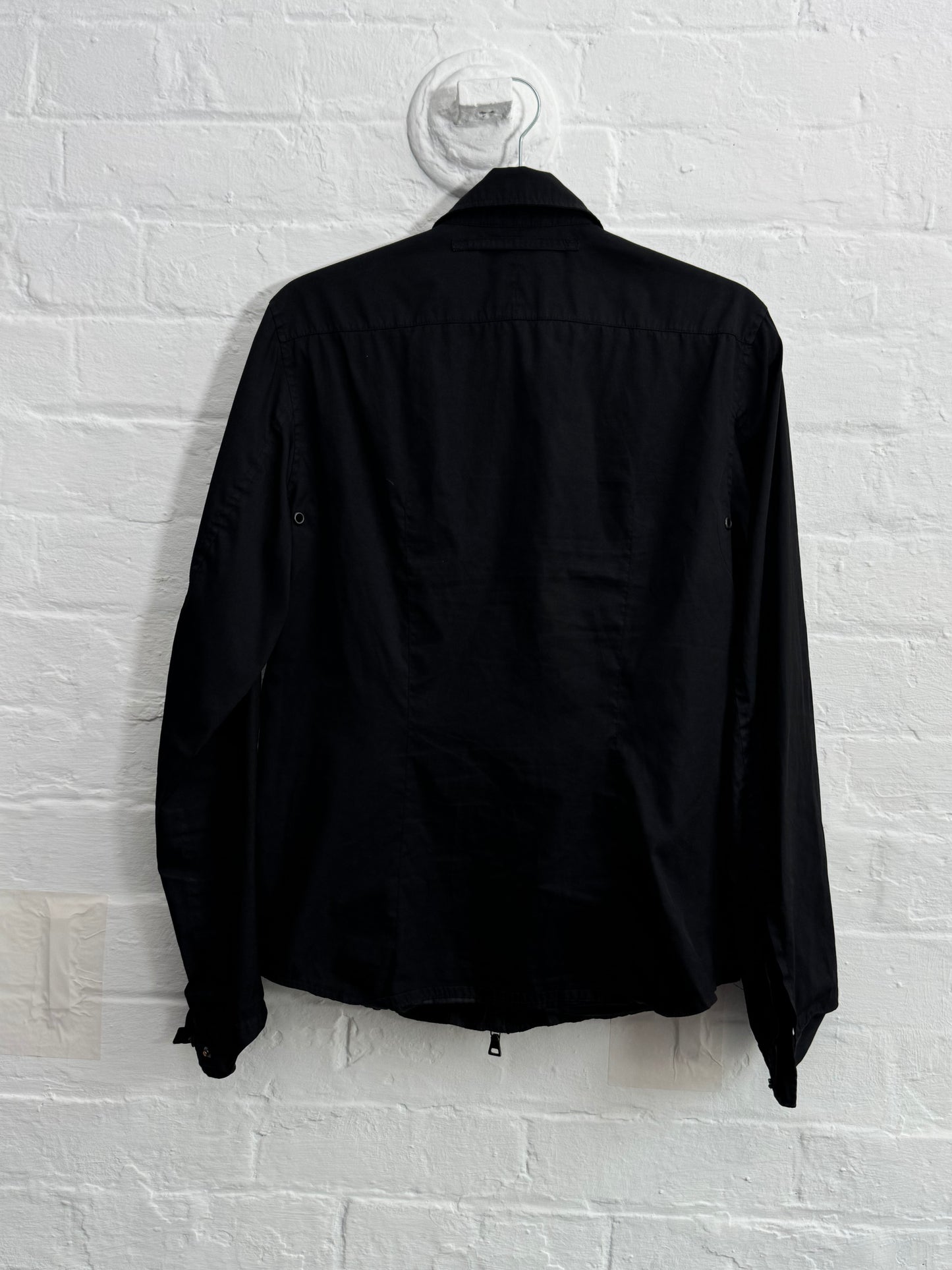FW'99 Prada Sport Nylon Wind-Breaking Zip Shacket (M)