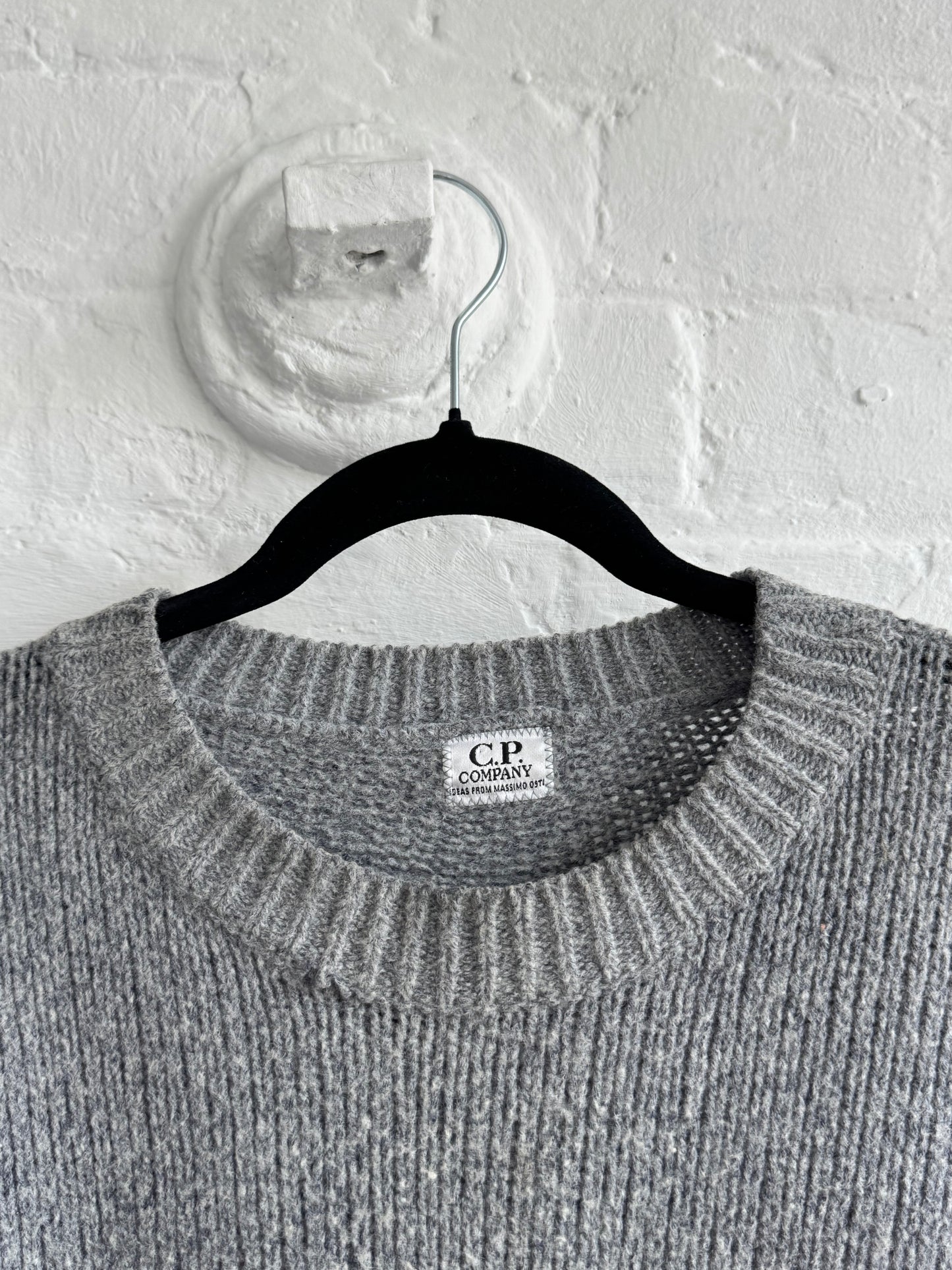 '88 CP Company 'Ideas from Massimo Osti' Wool Blend Crewneck (M)
