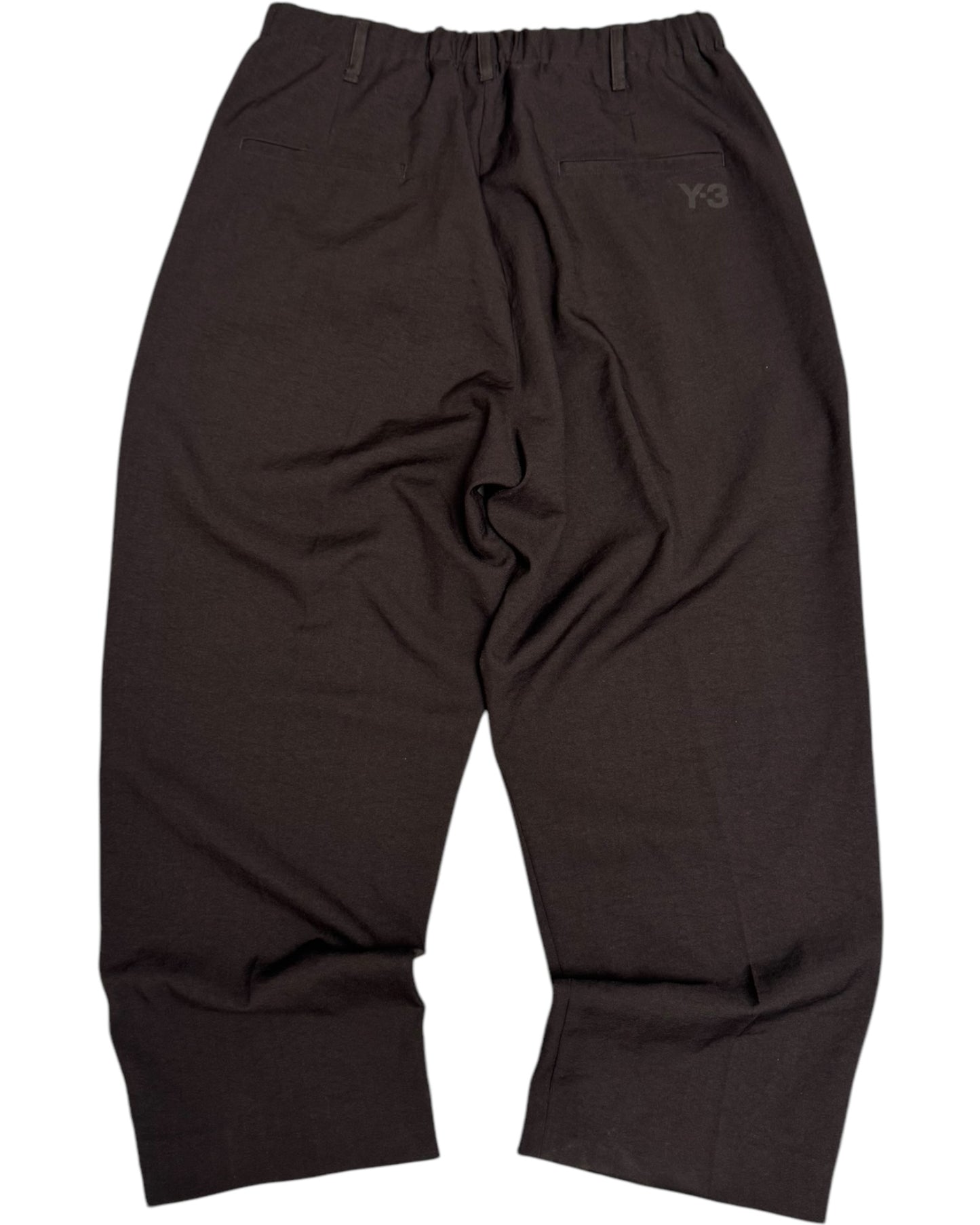 '16 Yohji Yamamoto X Adidas Pleated 3 Stripe Wide Trousers (32)