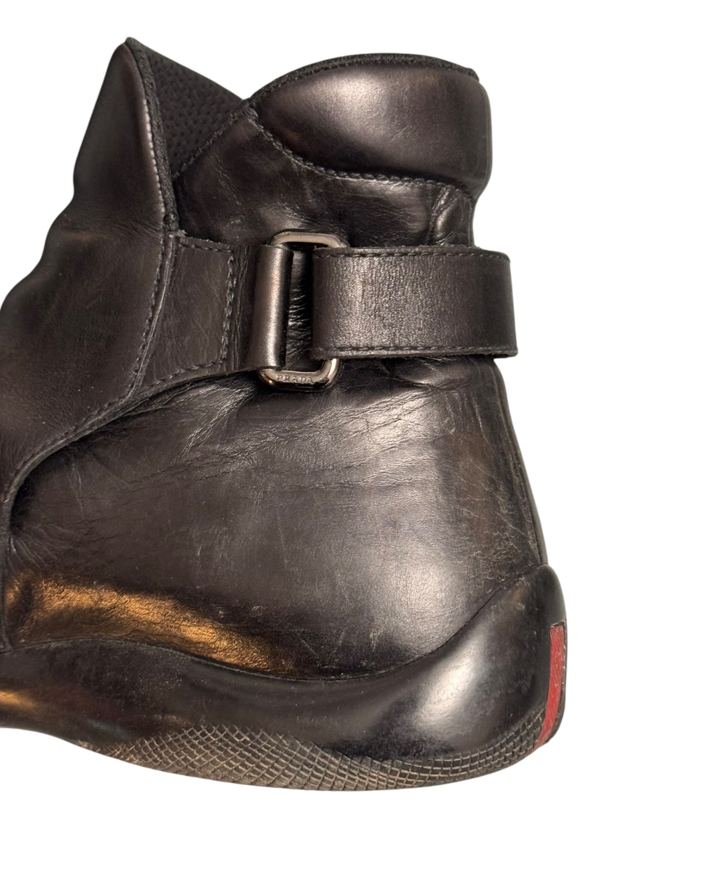 '02 Prada Sport Back Strap Boots (UK 9.5)