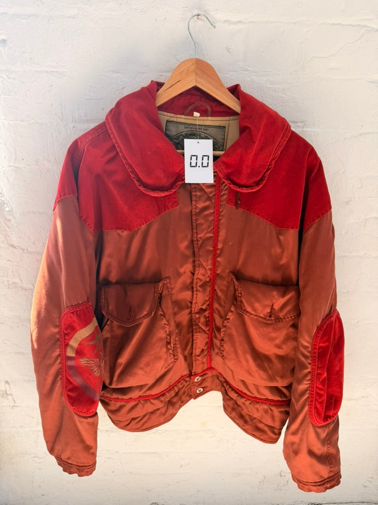 '80s Armani Jeans Bomber Jacket (L)