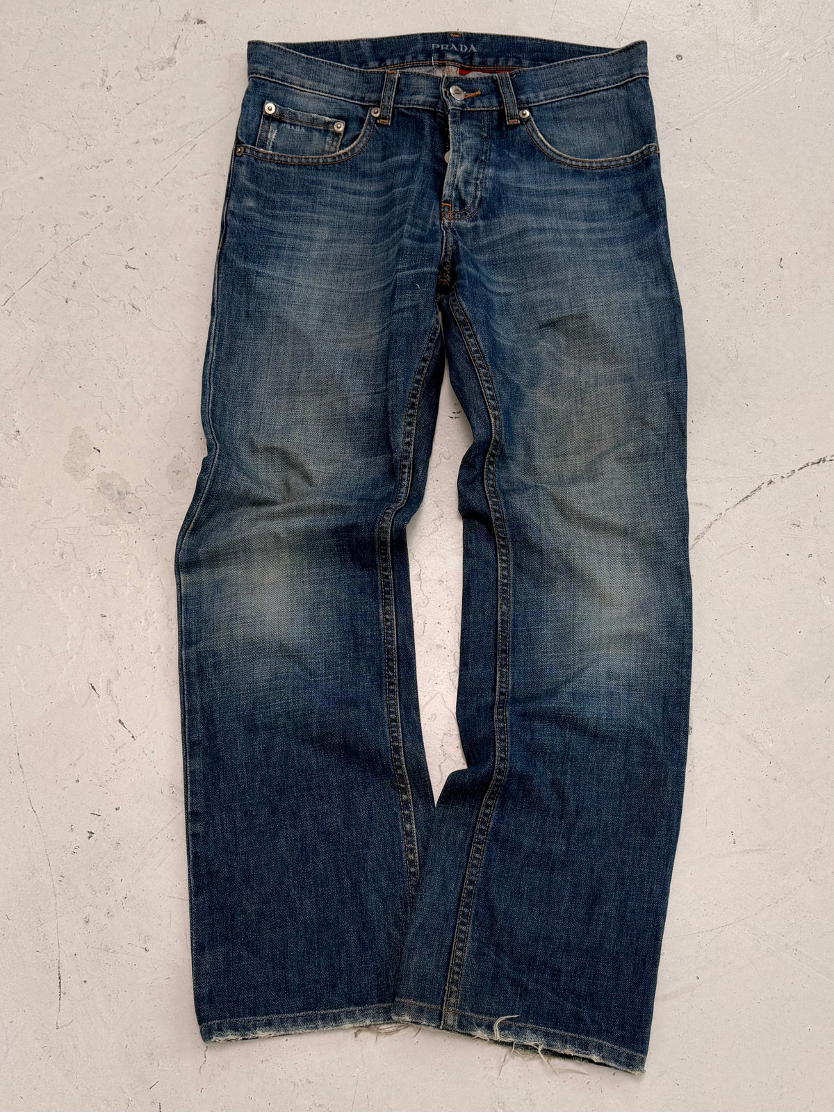 ‘00s Prada Bootcut Jeans (28x30)