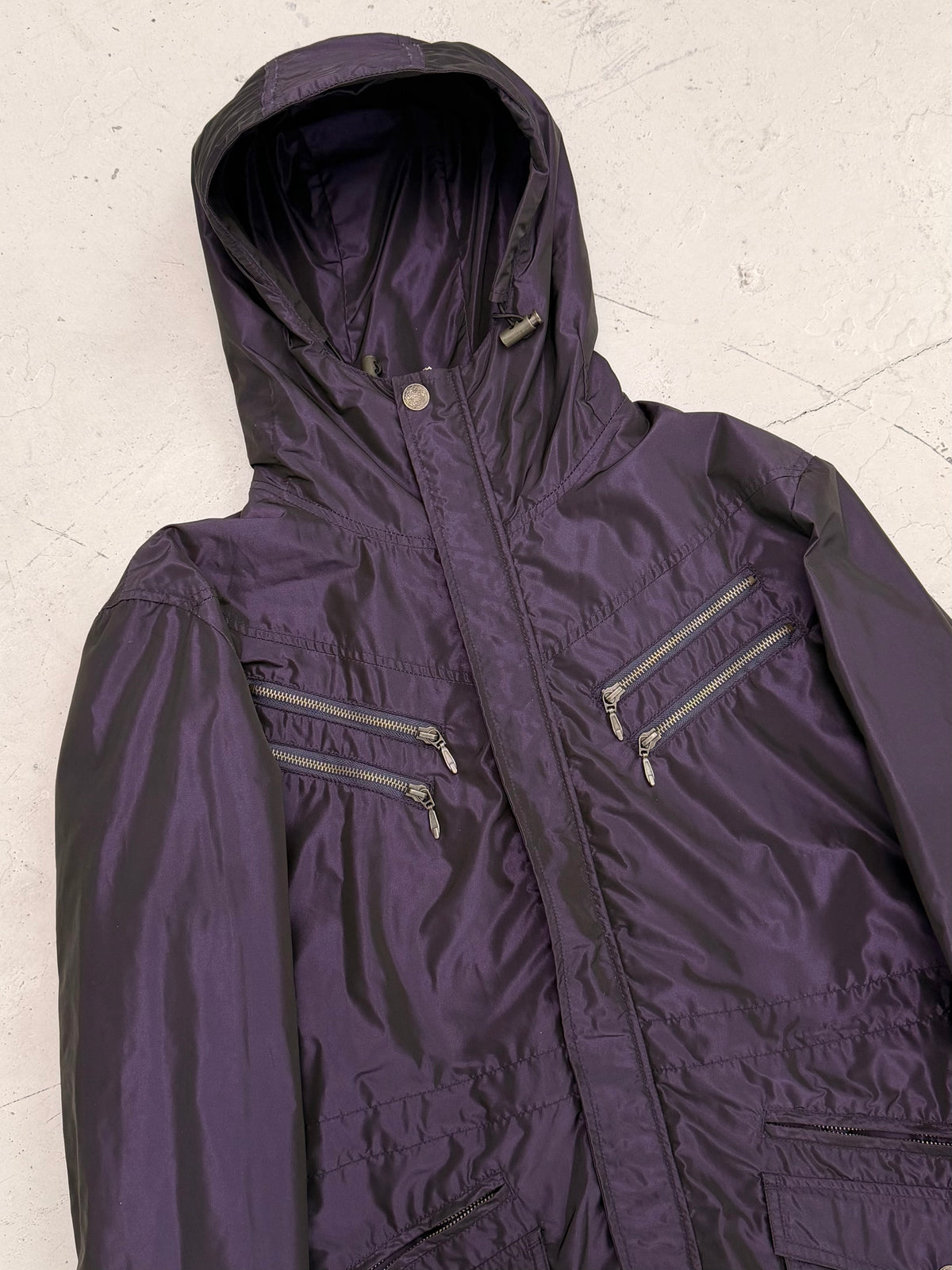 ‘00s Semantic Design Purple Mod Jacket (M)