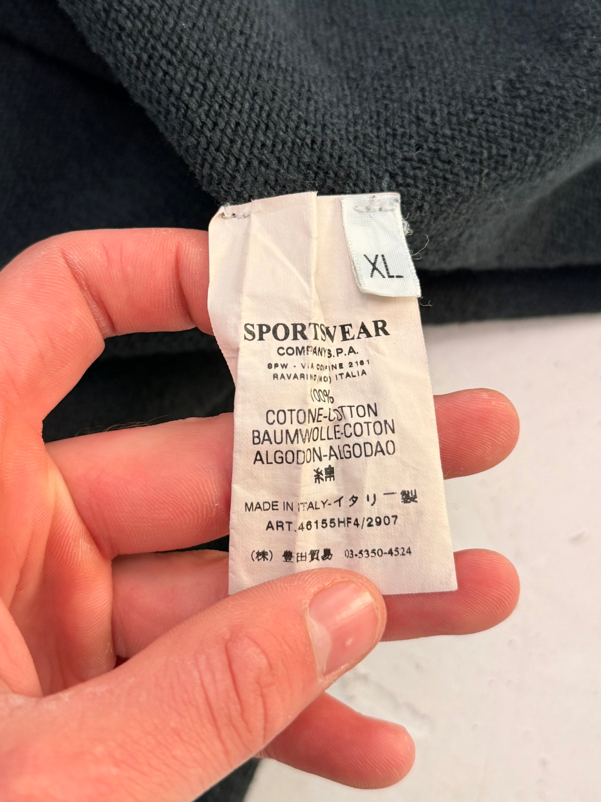 ‘00s Stone Island Knit Sweater (L)