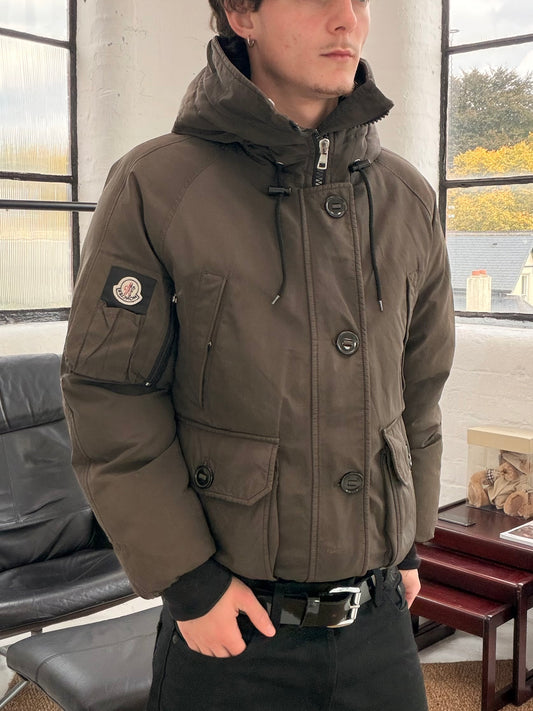 Moncler Hooded Bomber Jacket (M)