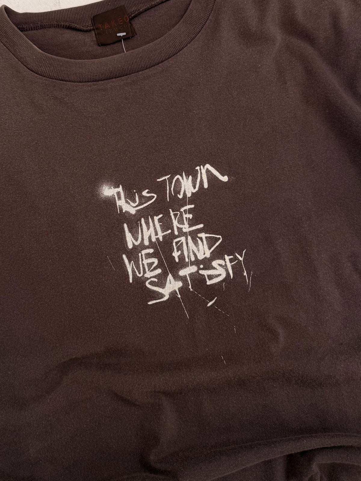 ‘00s Takeo Kikuchi Graphic T-Shirt (M/L)
