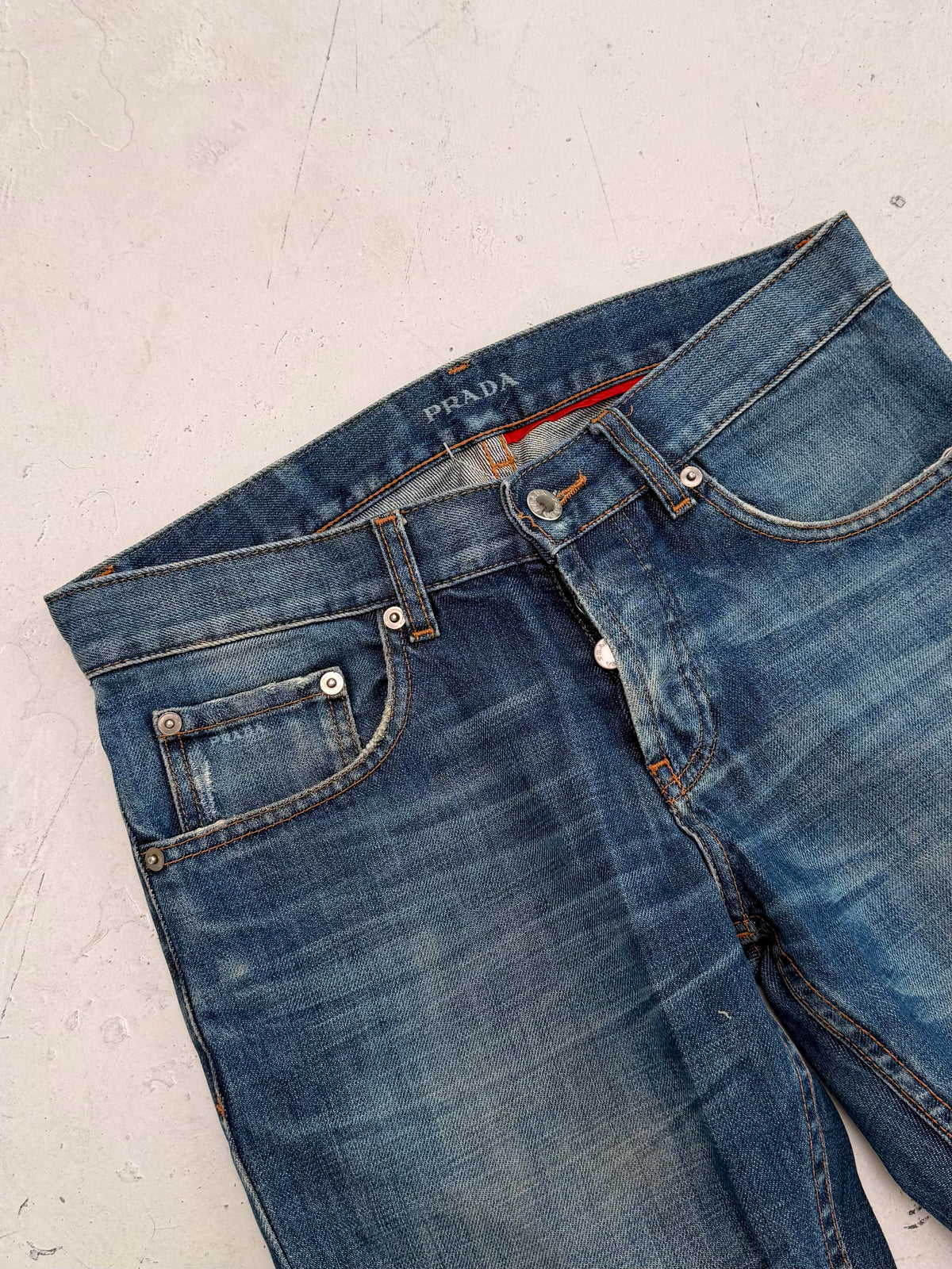 ‘00s Prada Bootcut Jeans (28x30)