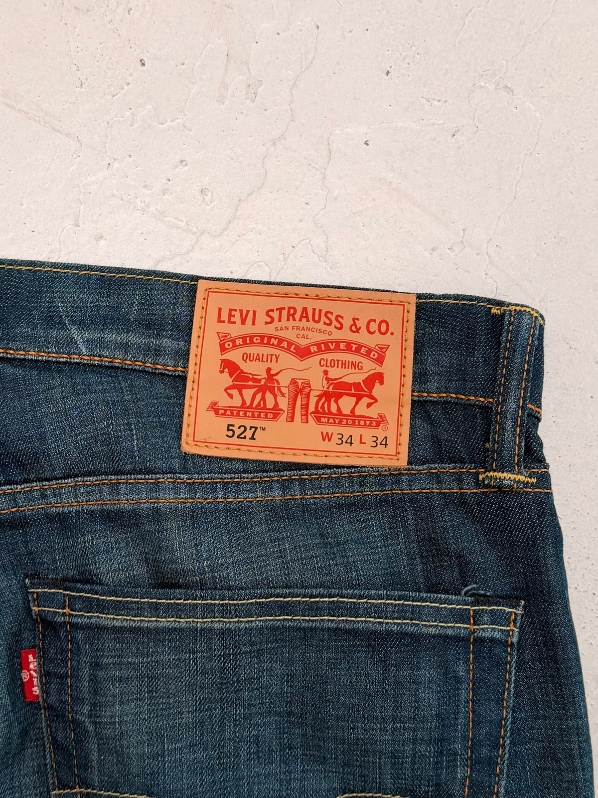 ‘00s Levi’s 527 Bootcut Jeans (34x34)