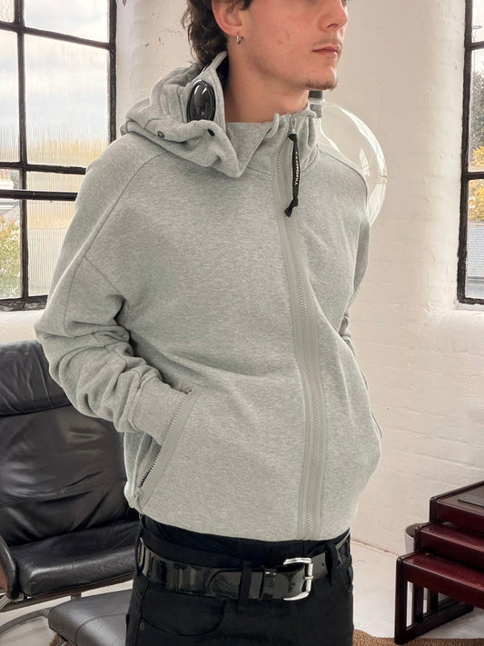 C.P Company Goggle Zip Through Hoodie (L)