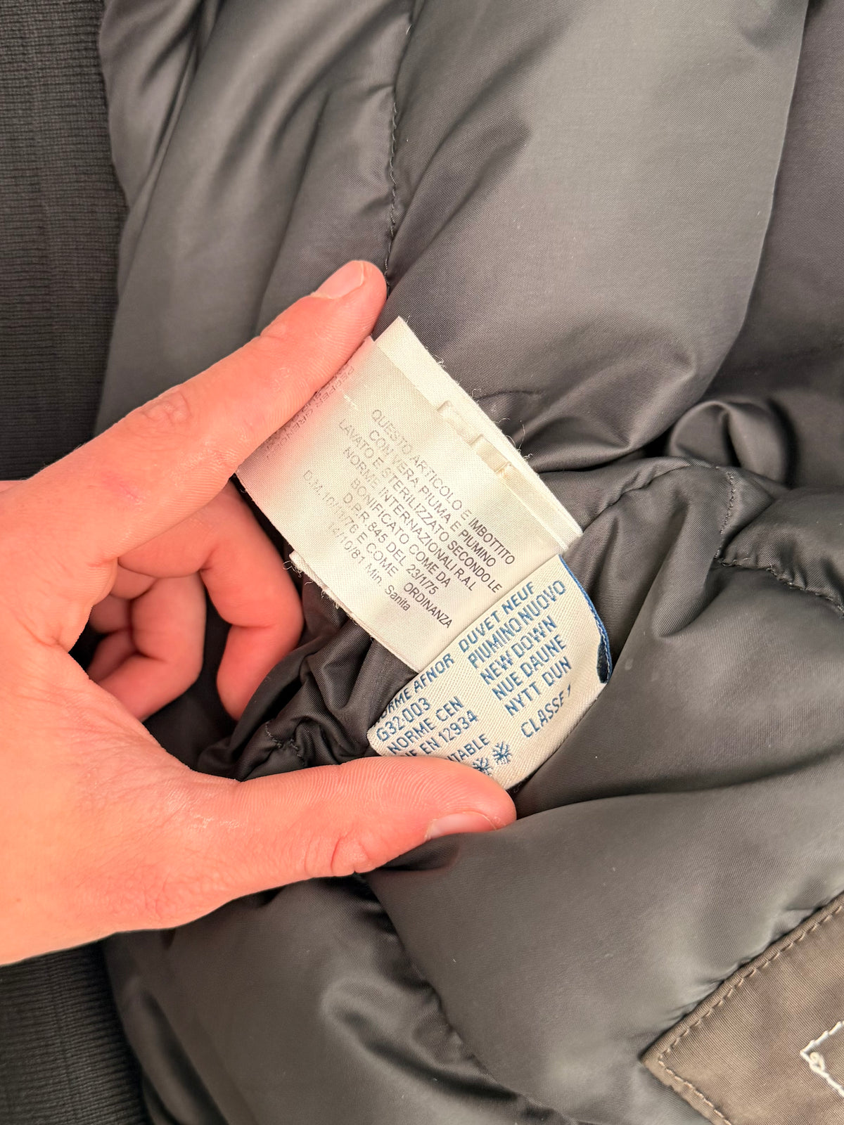 Moncler Hooded Bomber Jacket (M)