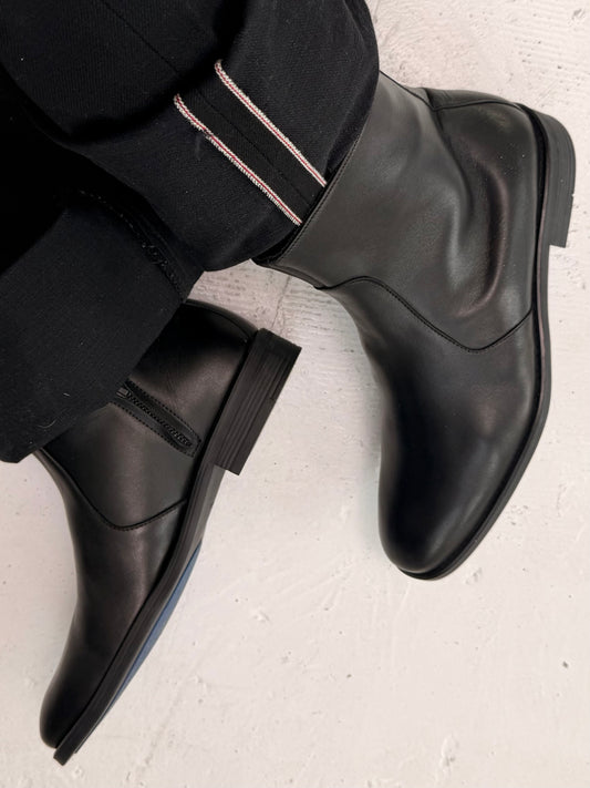 Paul Smith Leather Inner Zip Boots (UK9)