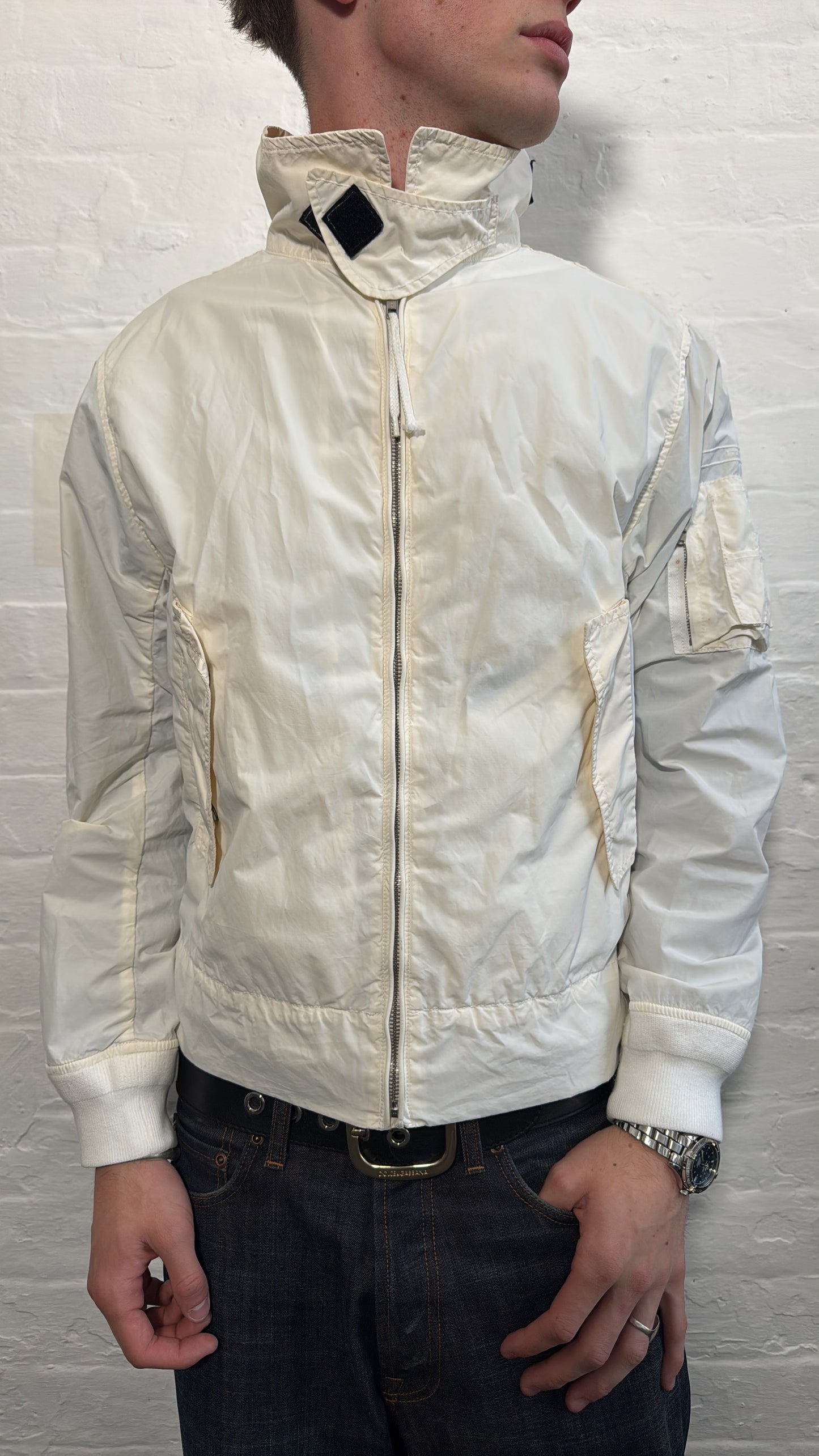 '00s Stone Island Denims Parachute Harrington Jacket (S)