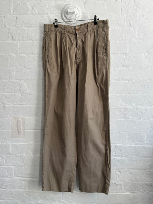 80s CP Company 'Ideas from Massimo Osti' Wide Pleated Trousers  (33)