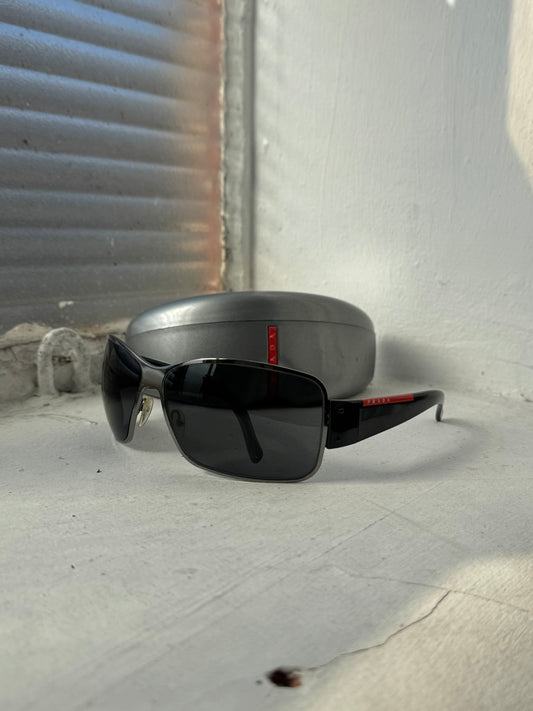 '00s Prada Sport Titanium Frame Sunglasses