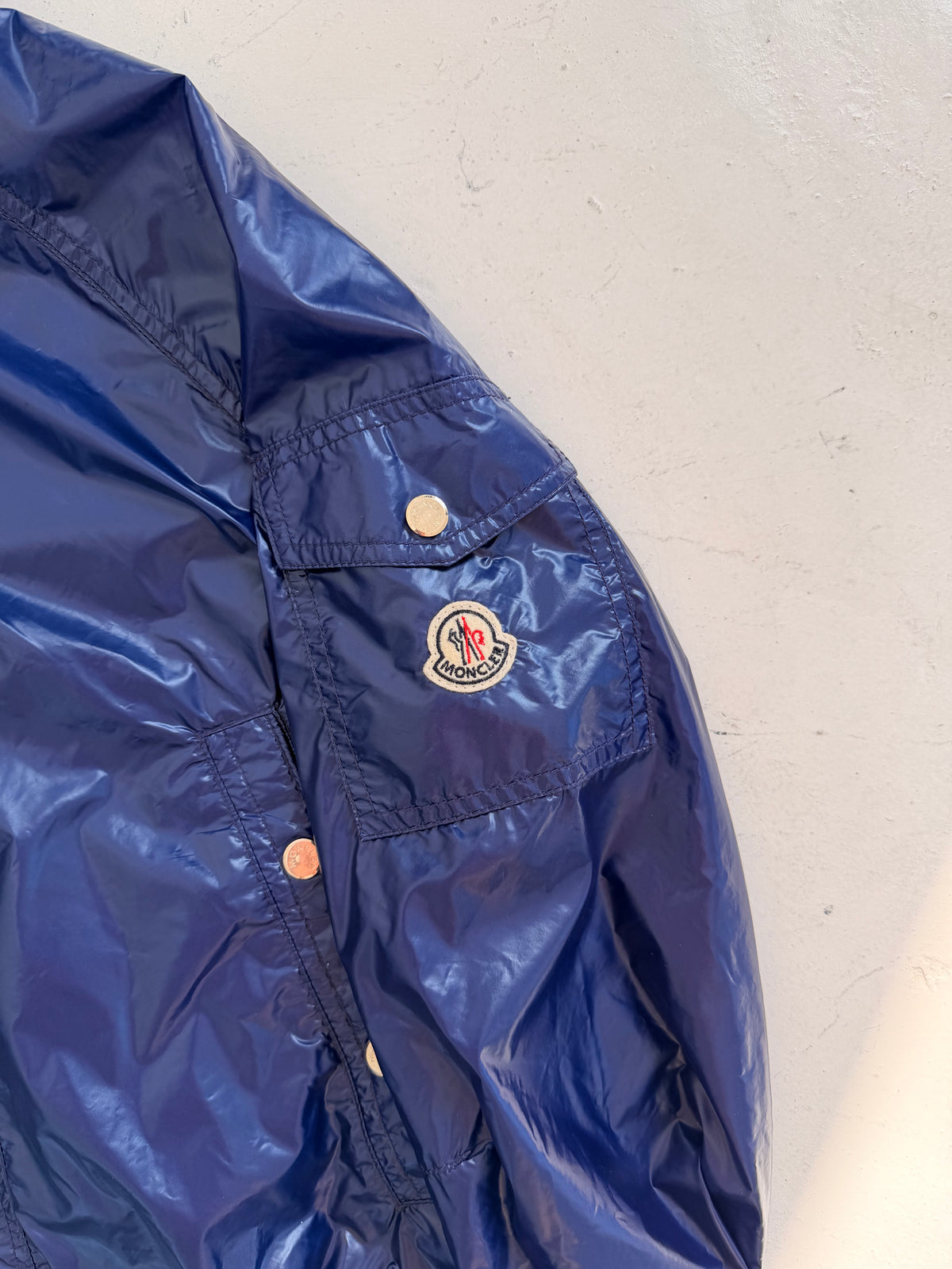 Moncler Nylon Hooded Windbreaker (S)
