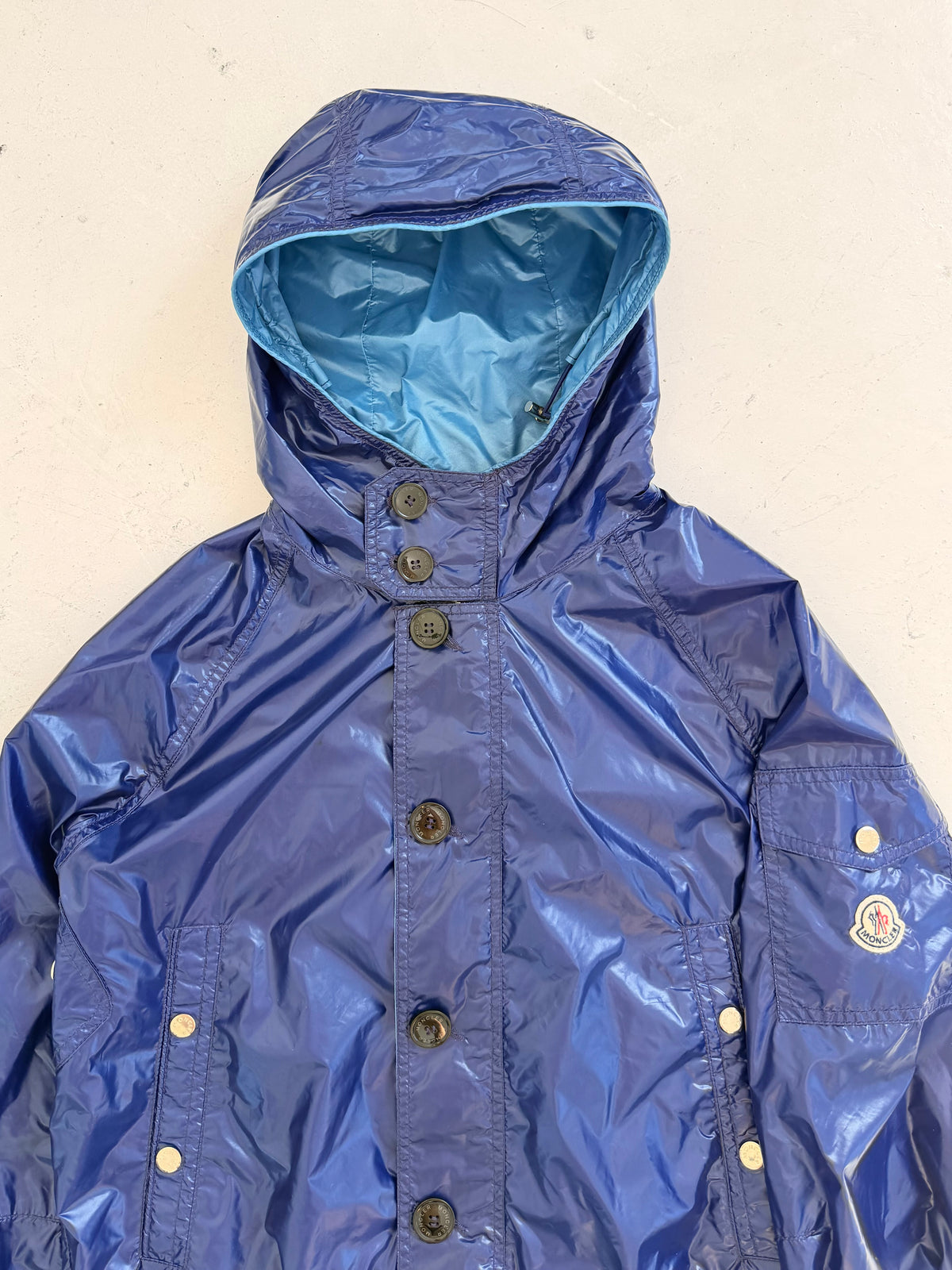 Moncler Nylon Hooded Windbreaker (S)