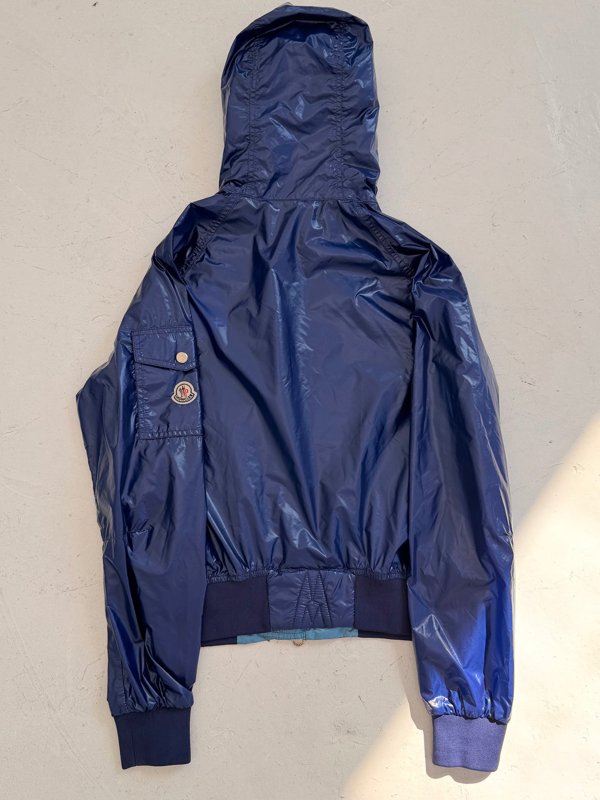 Moncler Nylon Hooded Windbreaker (S)