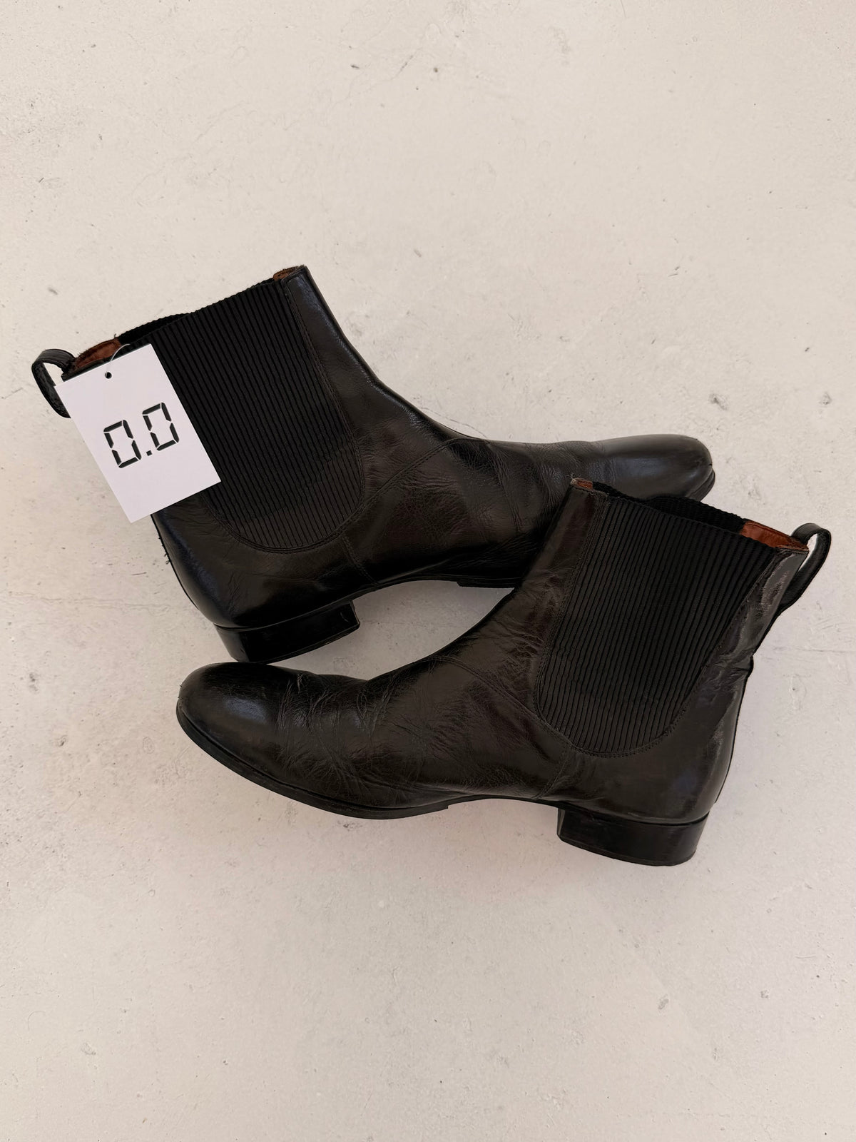 '00s Burberry Prorsum leather Chelsea boots (UK9.5)