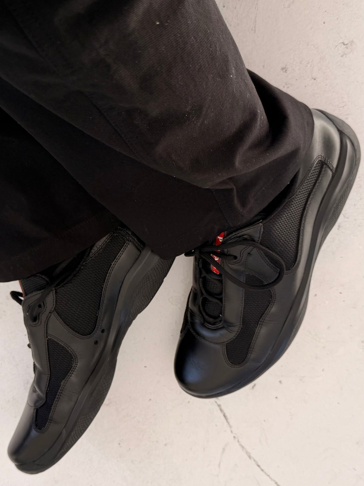 '00s Prada America Cups Black (UK10.5)