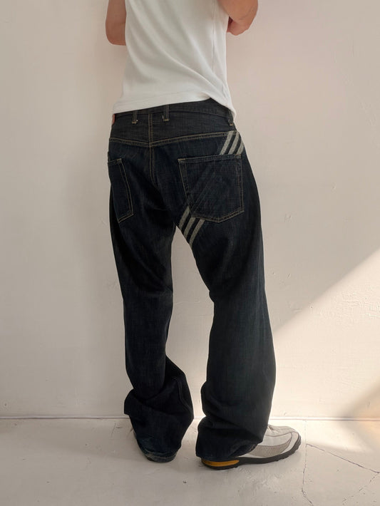 '06 Y-3 Runway Bootcut Jeans (32x32)
