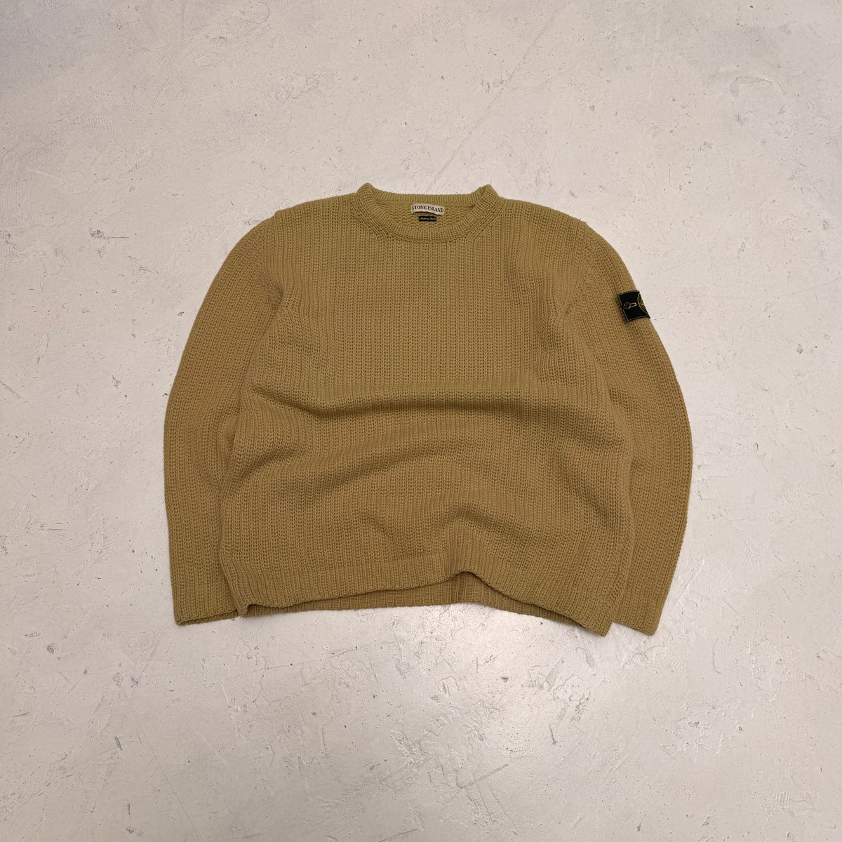 '90s Stone Chenille Knit Crewneck (XL)